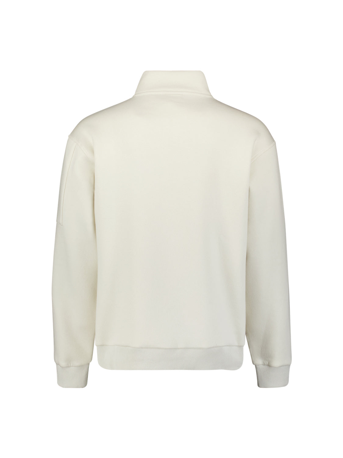 Sweat à demi-zip | Chalk