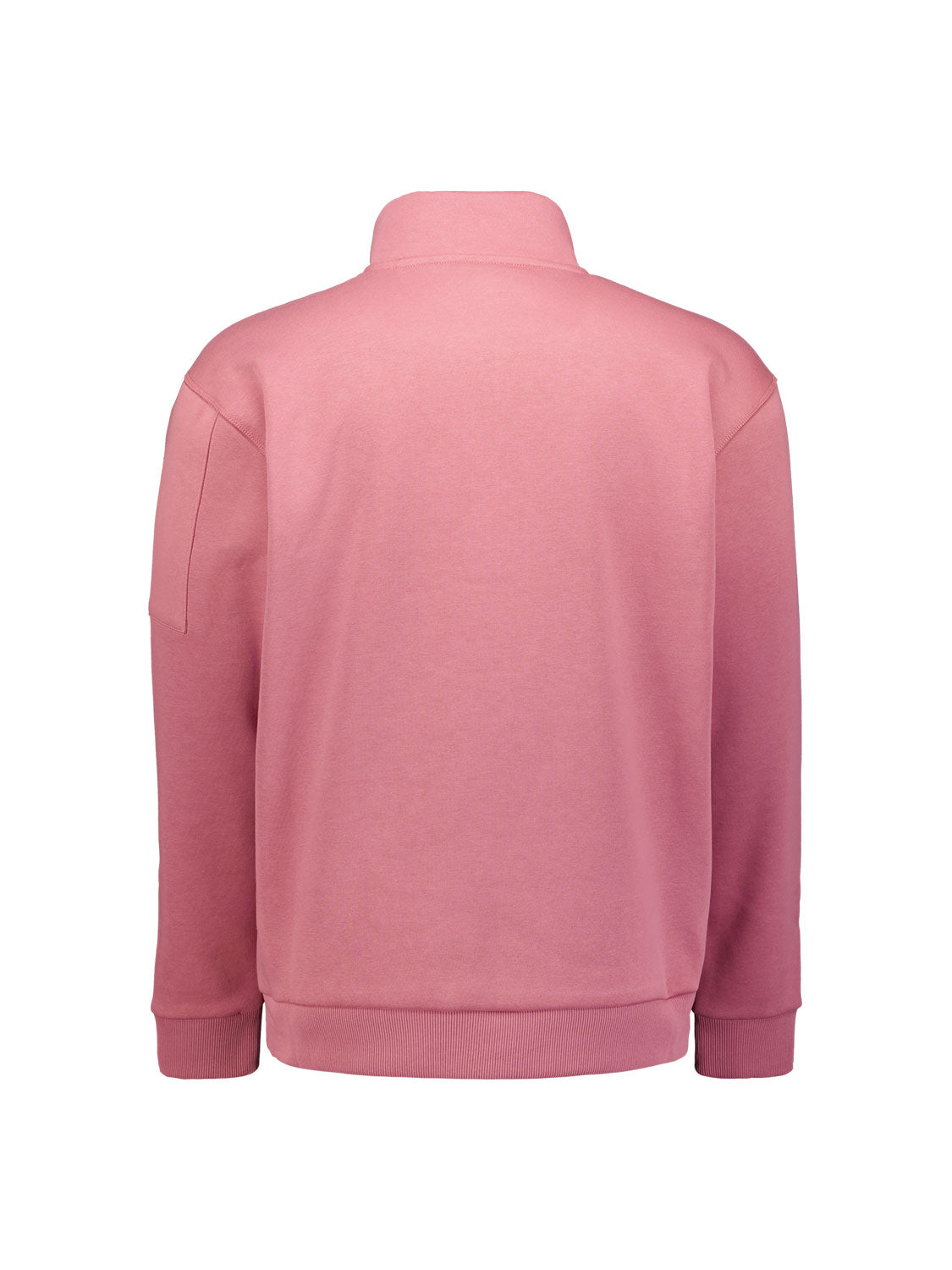 Sweat à demi-zip | Old Pink