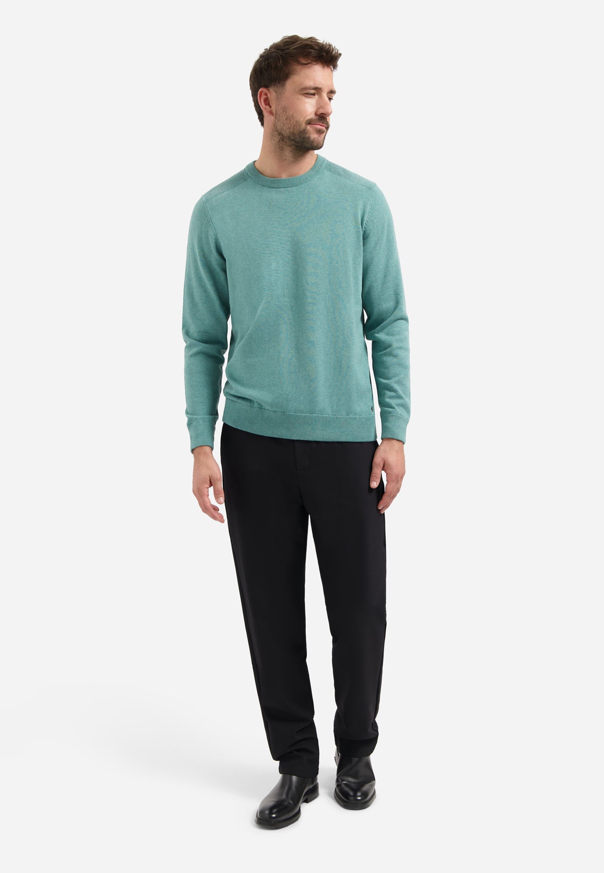 Melange jumper | Arctic Blue