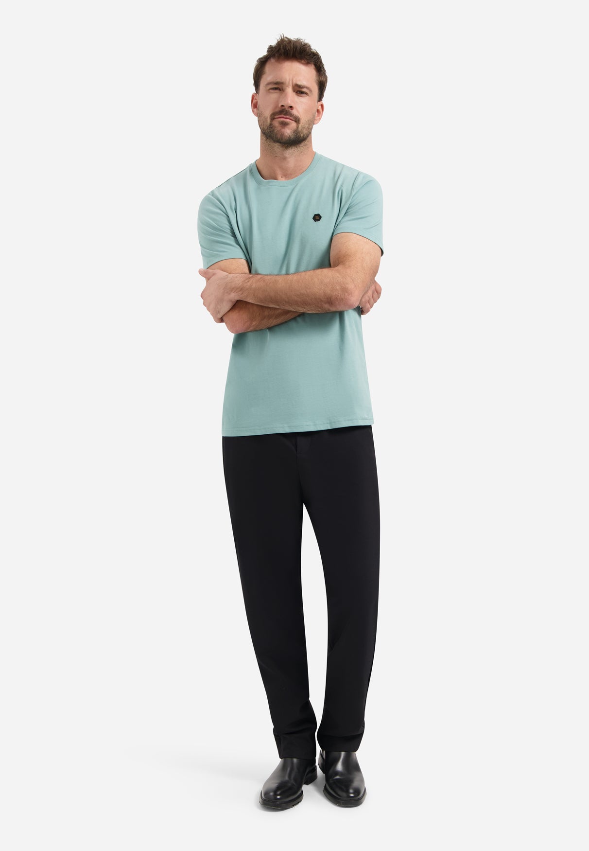 T-shirt à finition douce | Seablue