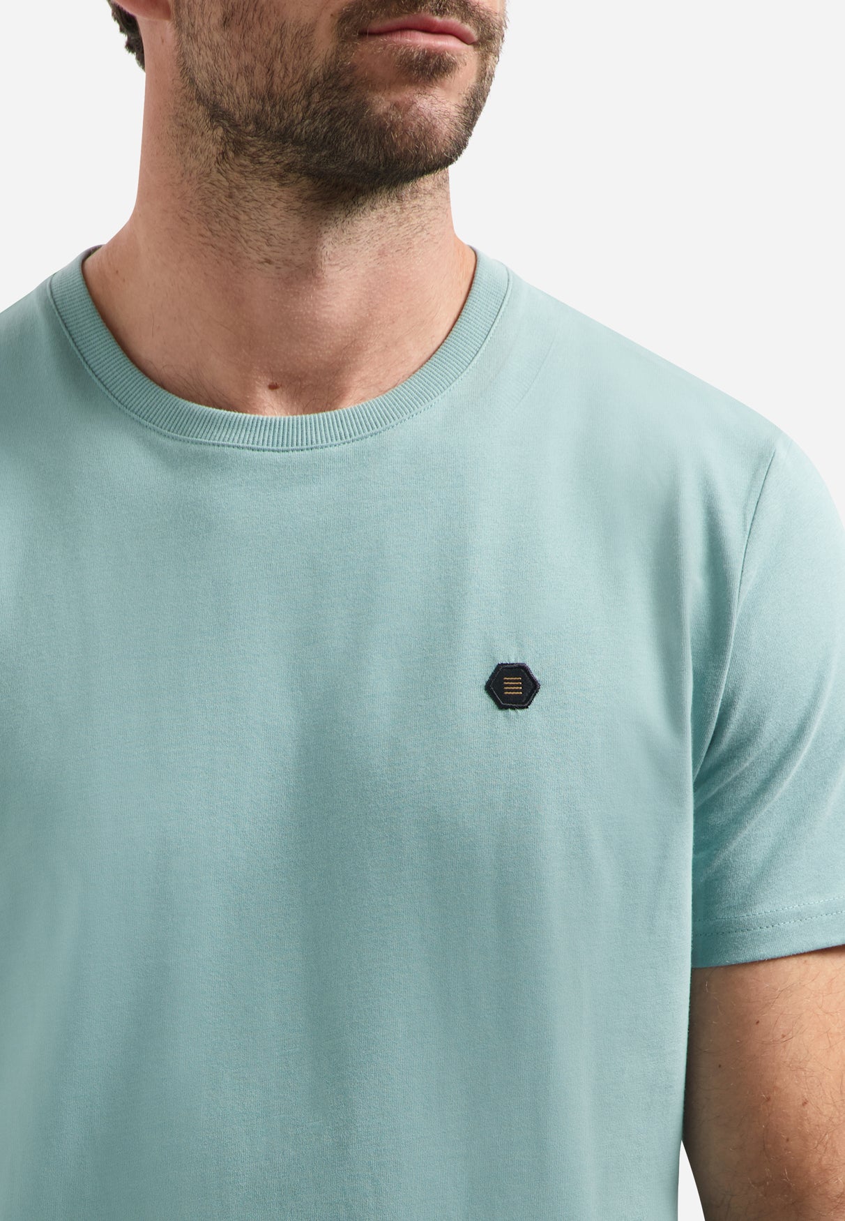 T-shirt à finition douce | Seablue