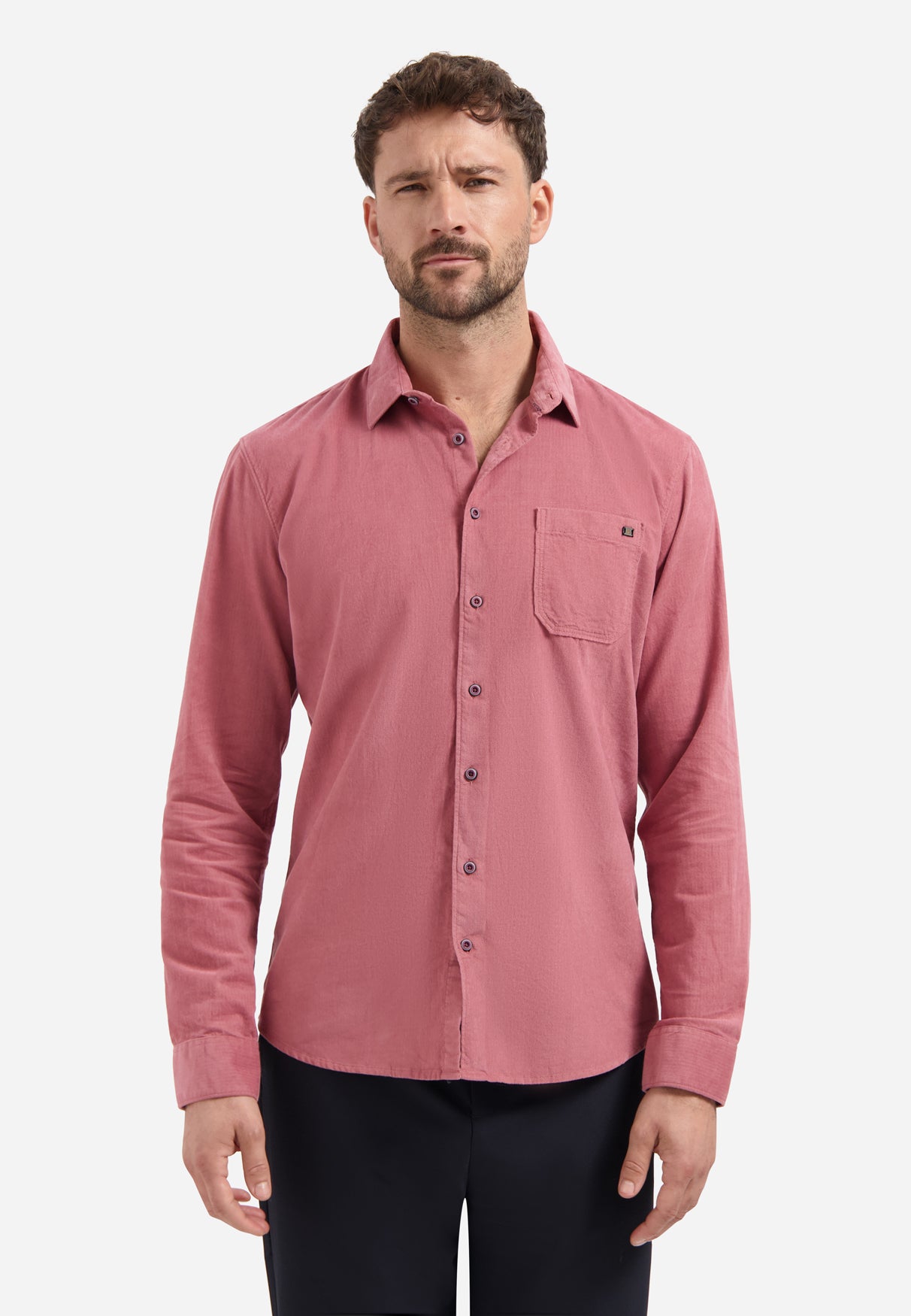 Corduroy shirt | Old Pink