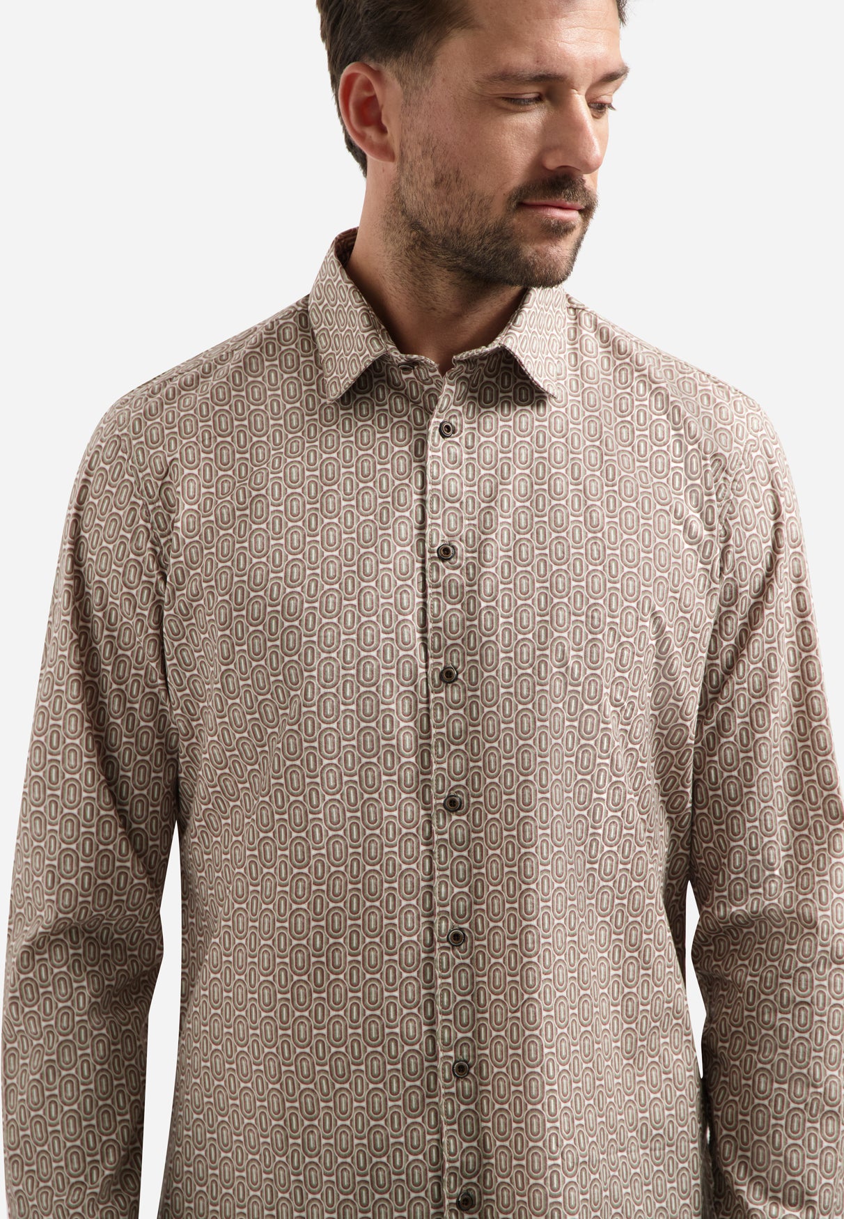 Chemise imprimée | Red Wine