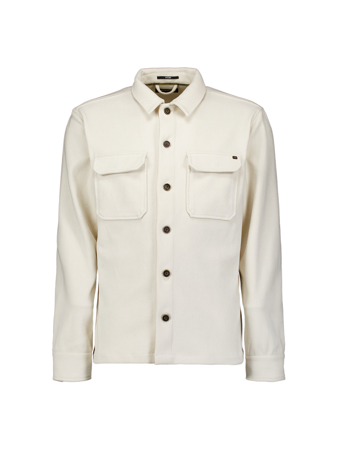 Surchemise sweat structurée | Chalk