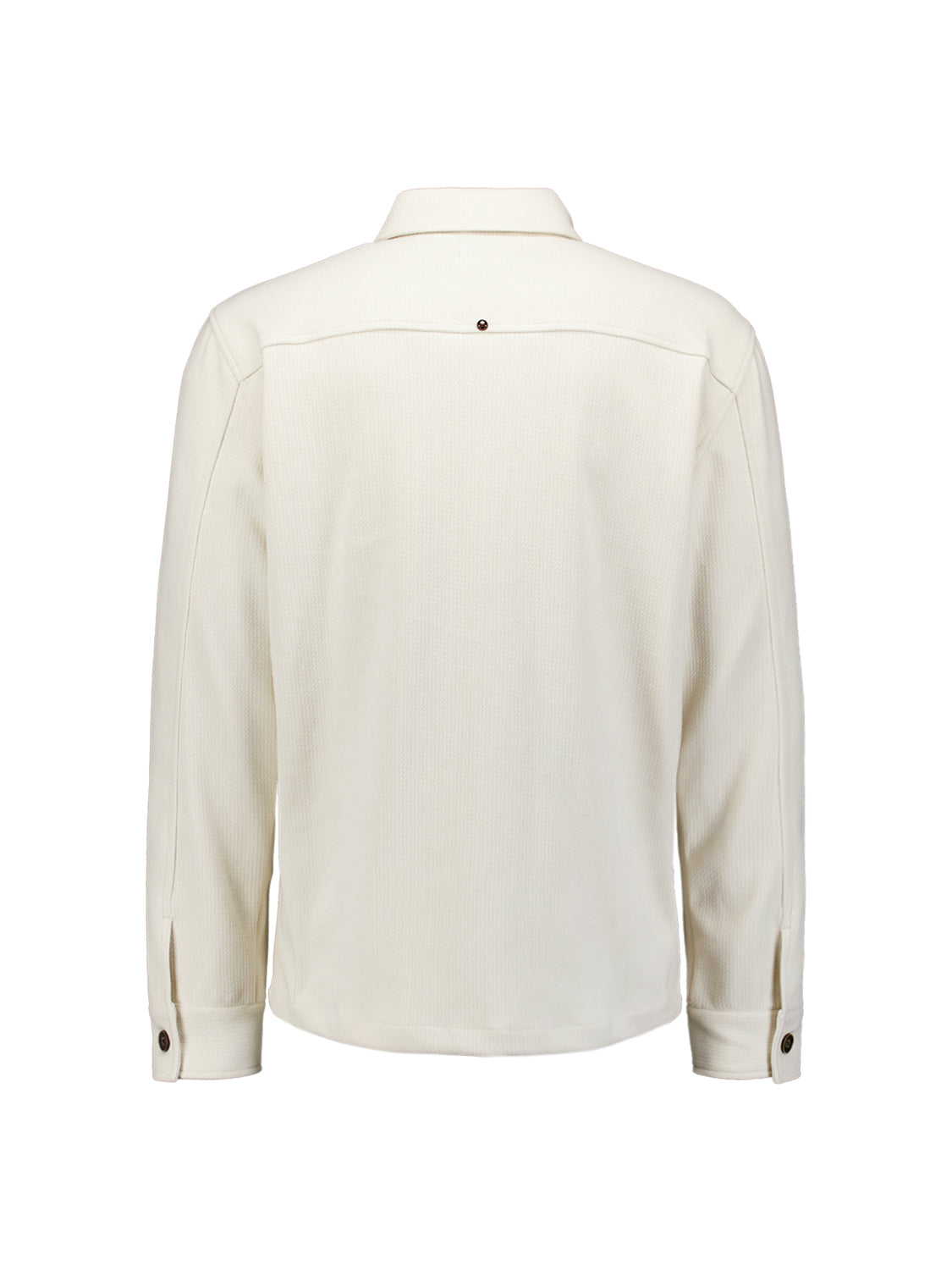 Surchemise sweat structurée | Chalk