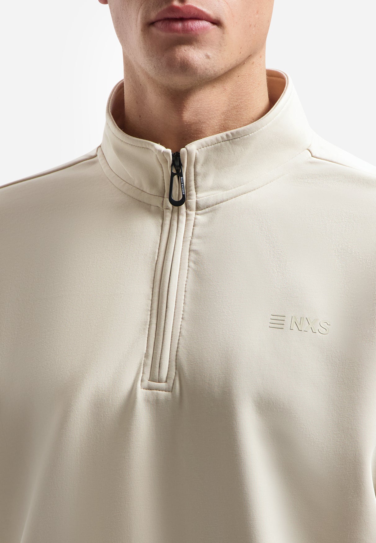 Pull demi-zip | Desert