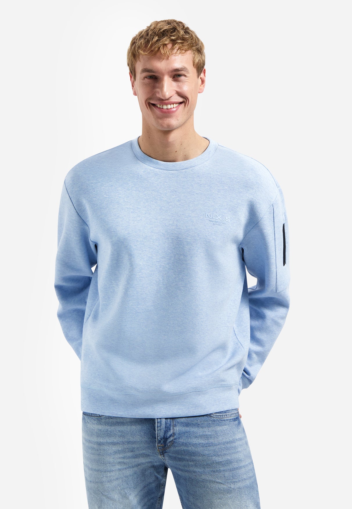 Pull mélangé | Blue