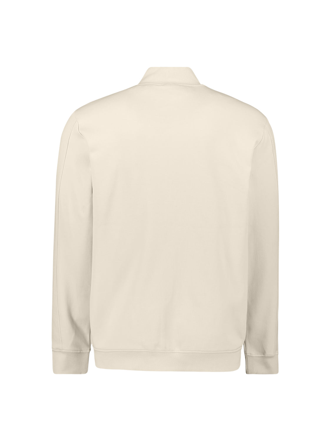 Sweat jacket with mixed textures | Kit