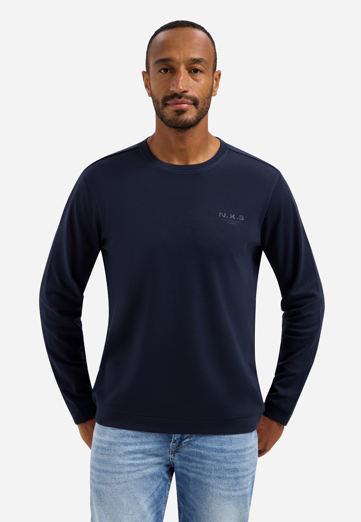 T-shirt interlock manches longues | Night
