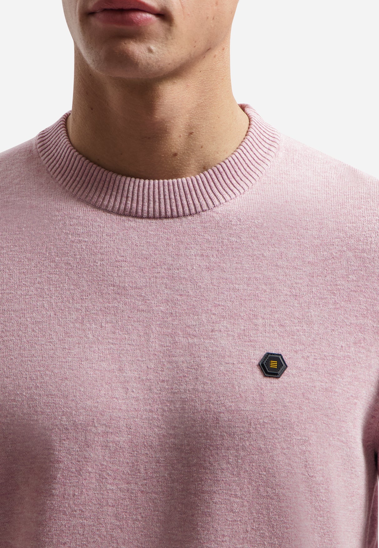 Mélange sweater | Light Mauve