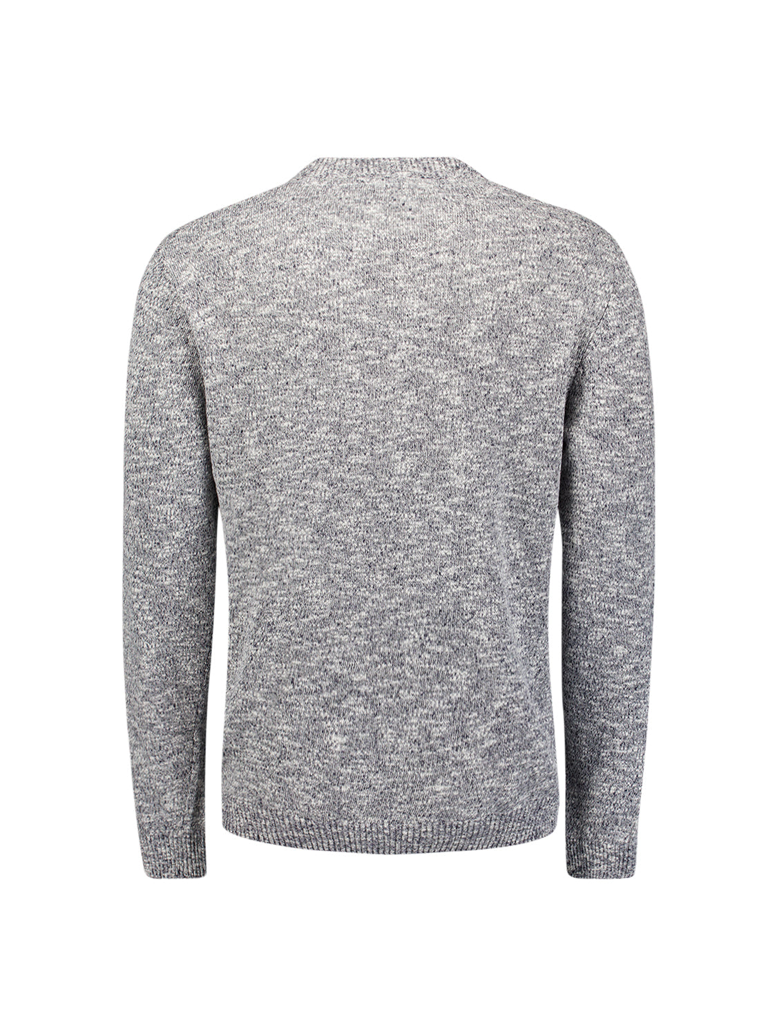 Mélange slub sweater | Night