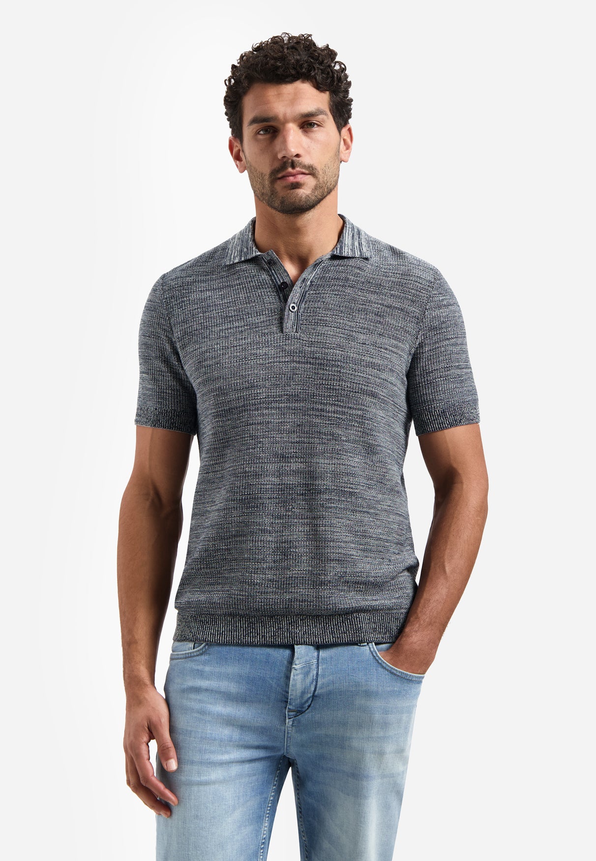 Polo tricoté | Night