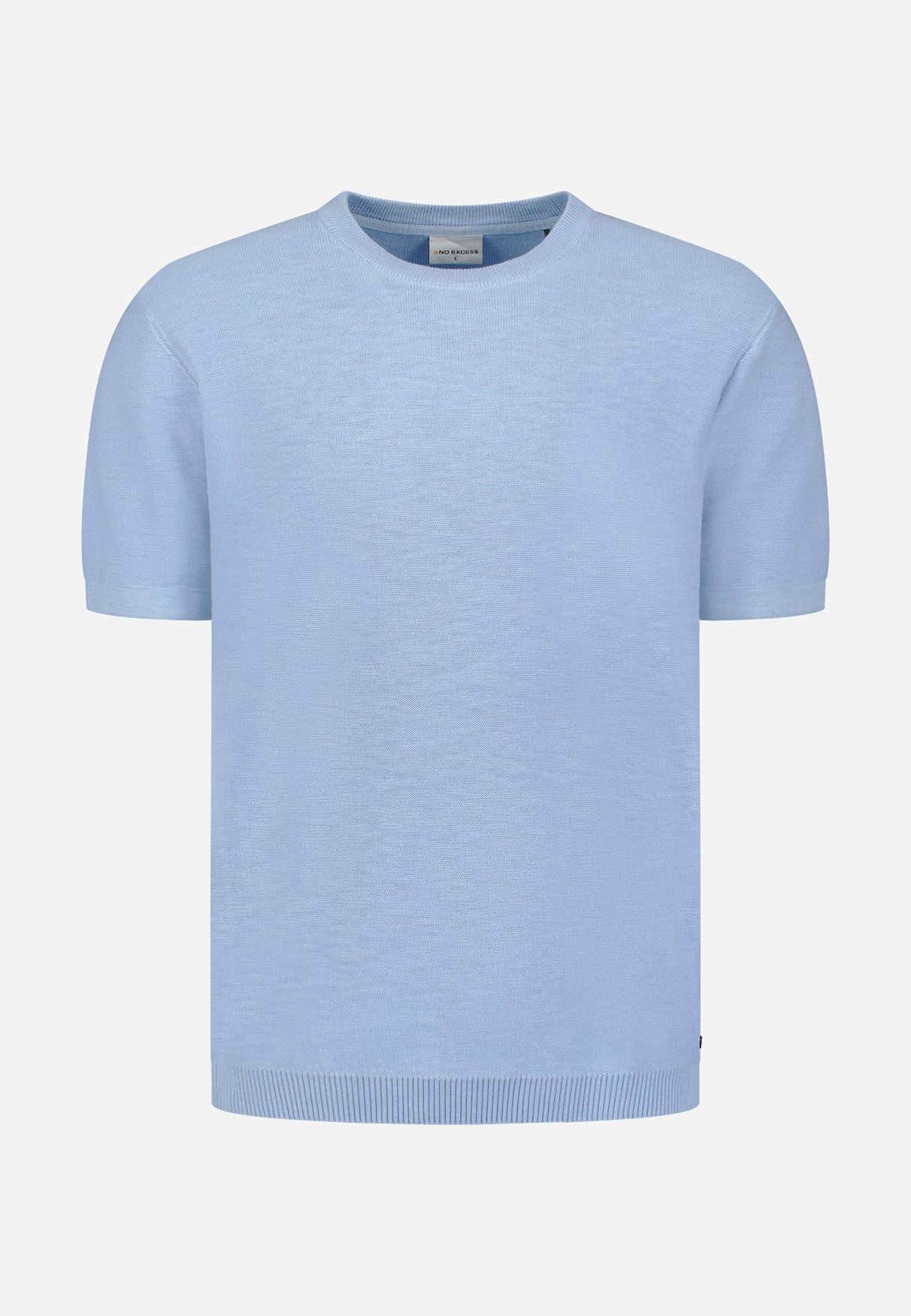 T-shirt en maille slub | Blue