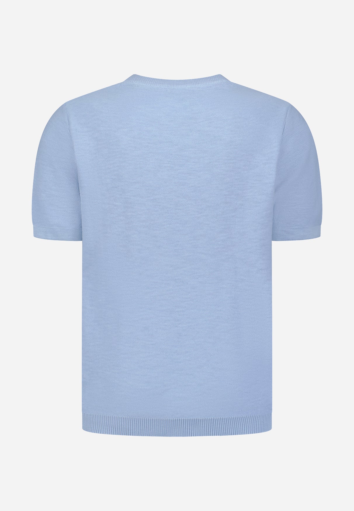 T-shirt en maille slub | Blue