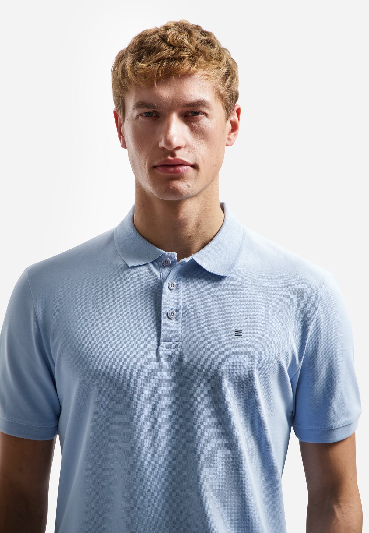 Basic polo shirt | Blue