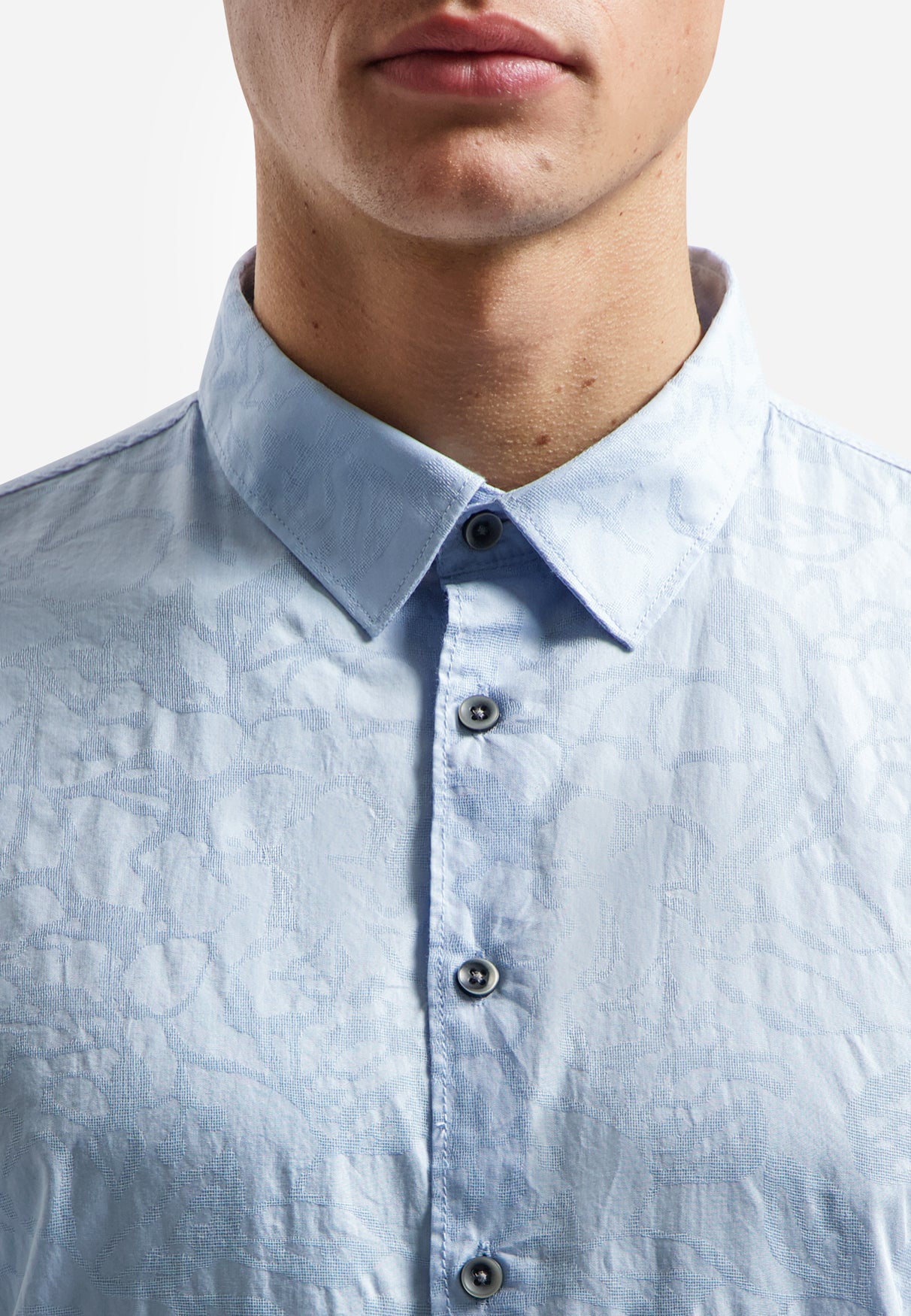 Chemise jacquard | Blue