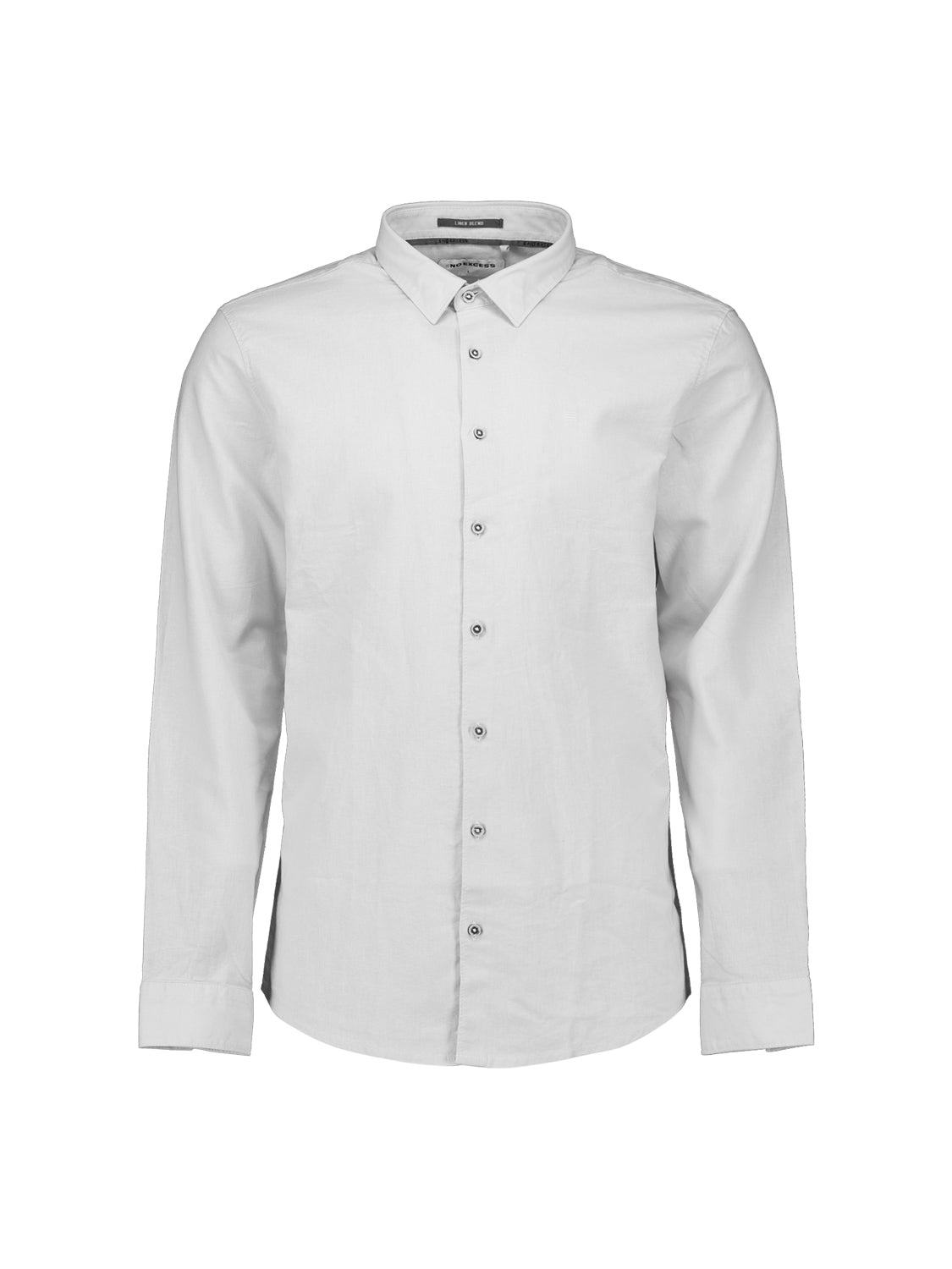 Linen blend shirt | White