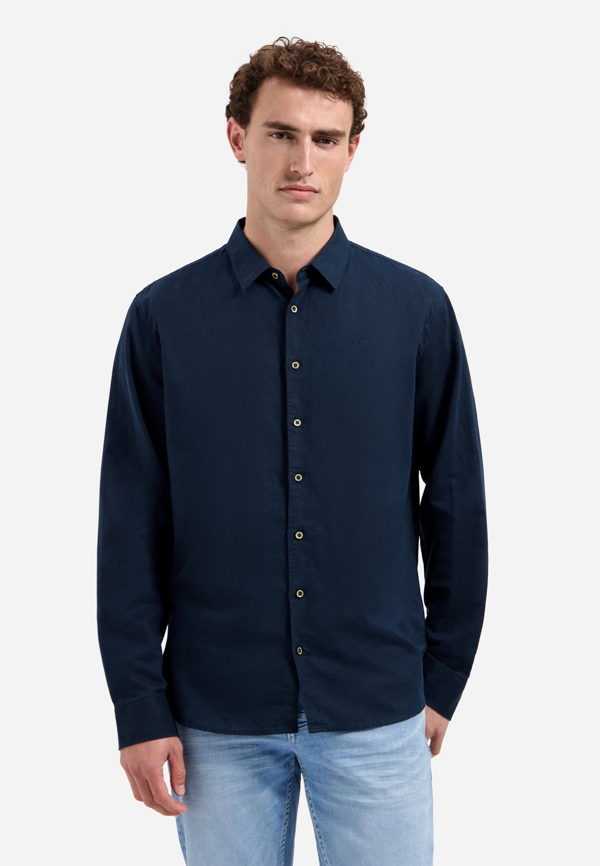 Chemise en lin mélangé | Night