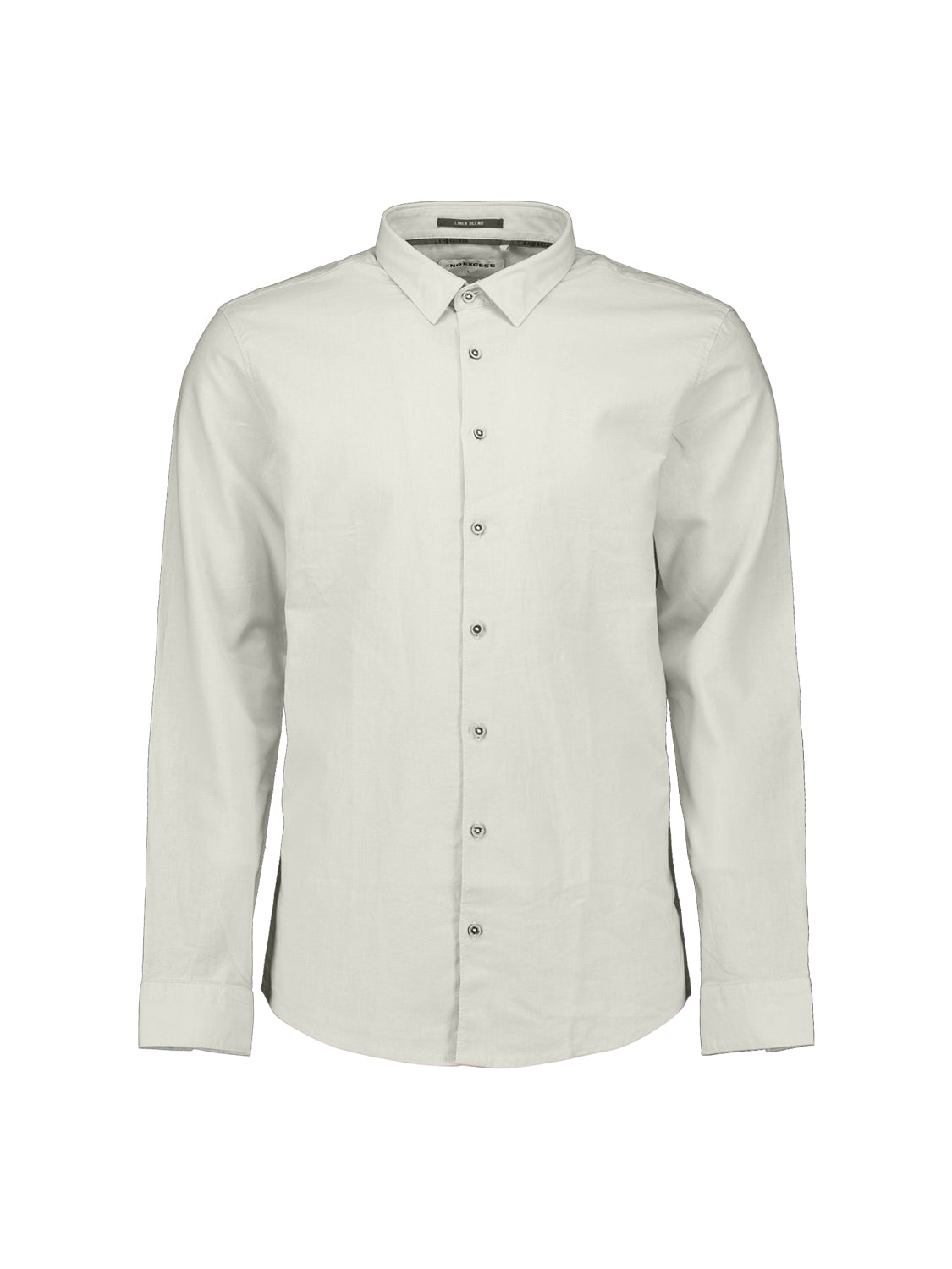 Linen blend shirt | Dusty Green