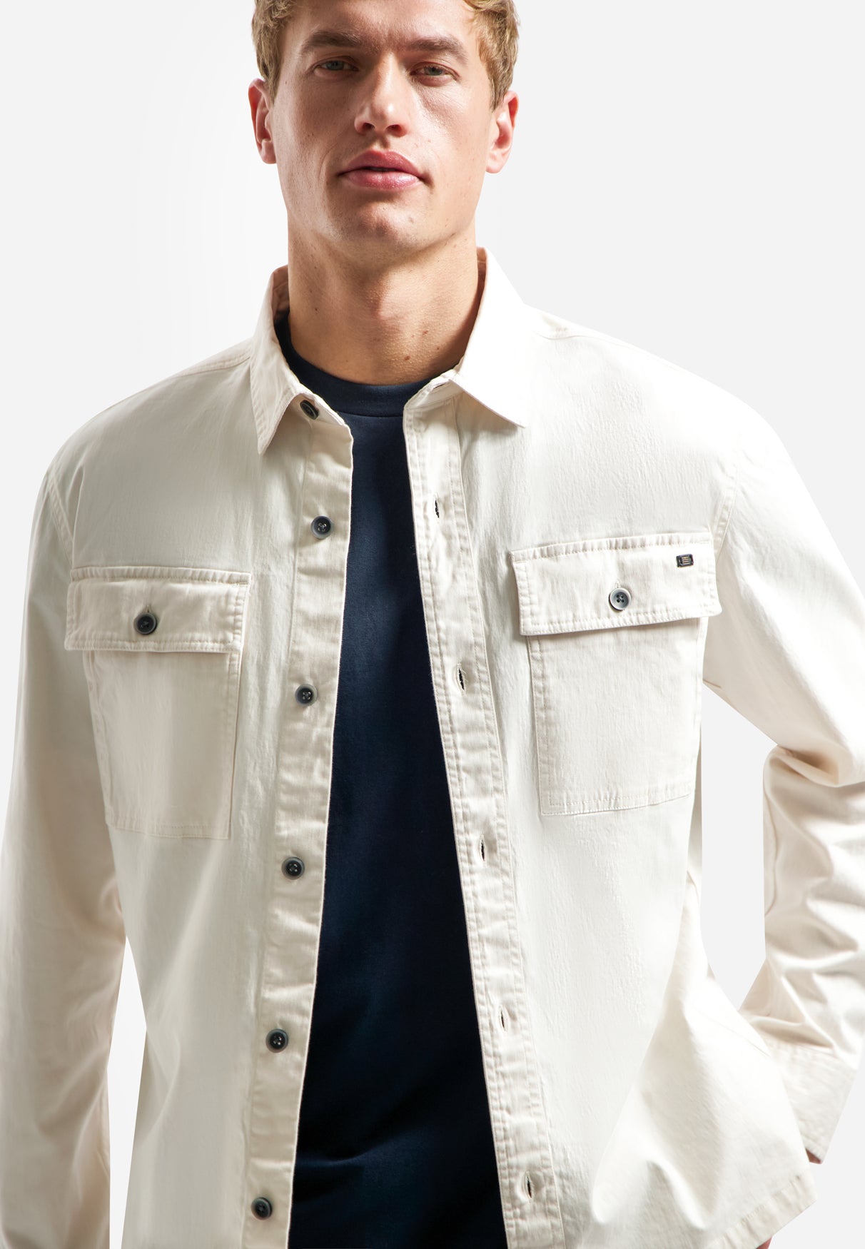 Surchemise stretch en sergé | Kit