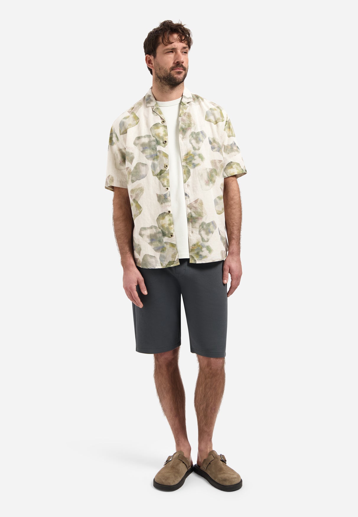 Short en jersey interlock | Dark Steel