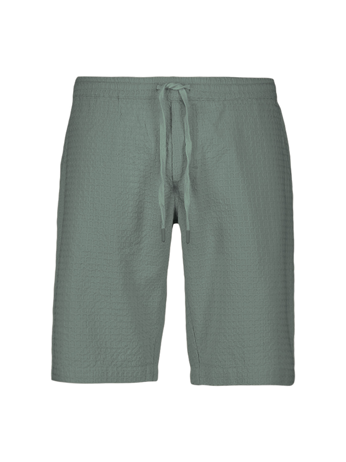 Short chino jacquard | Dark Steel