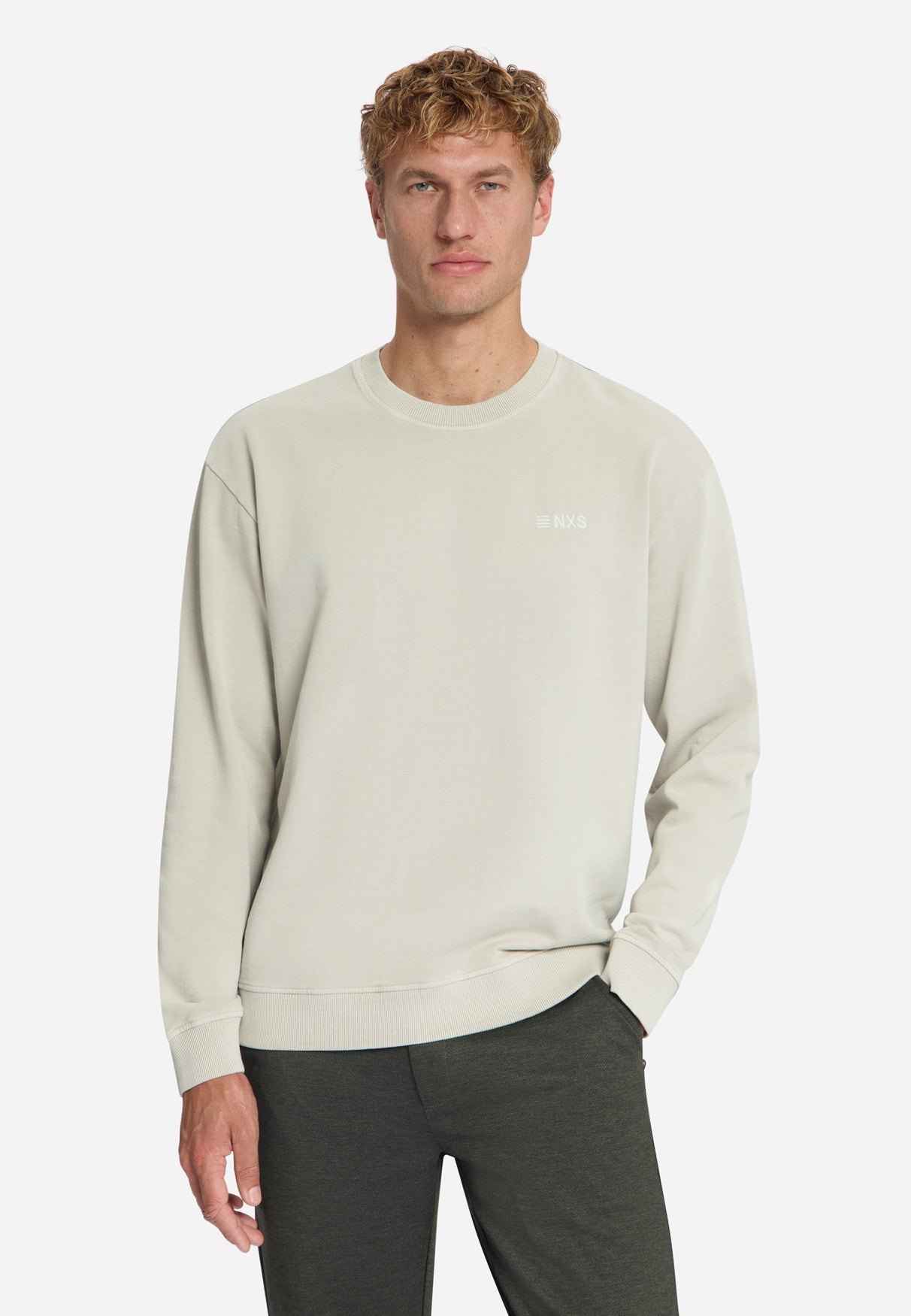 Sweat à Col Rond | Cement