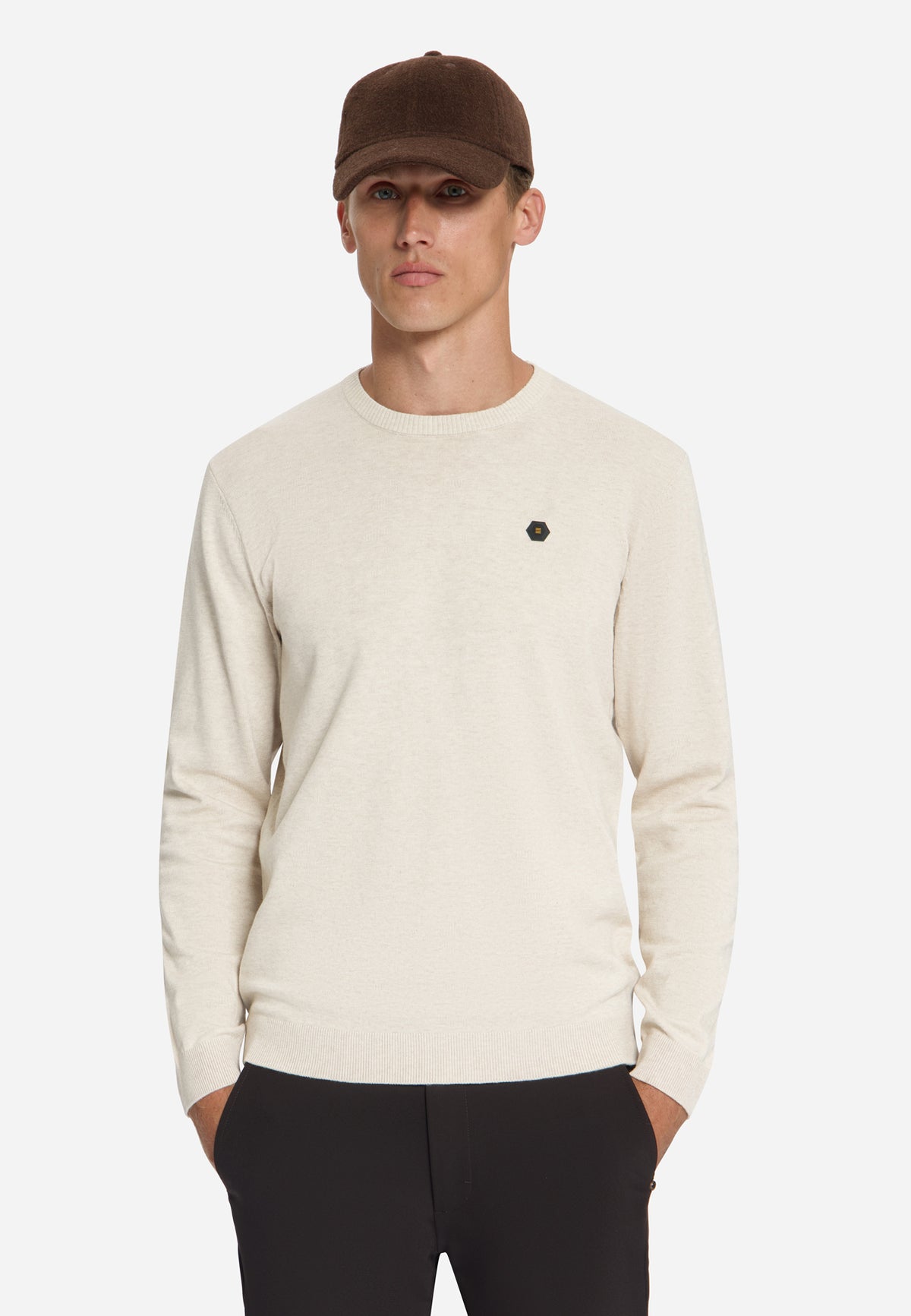 Pull Mélange | Stone