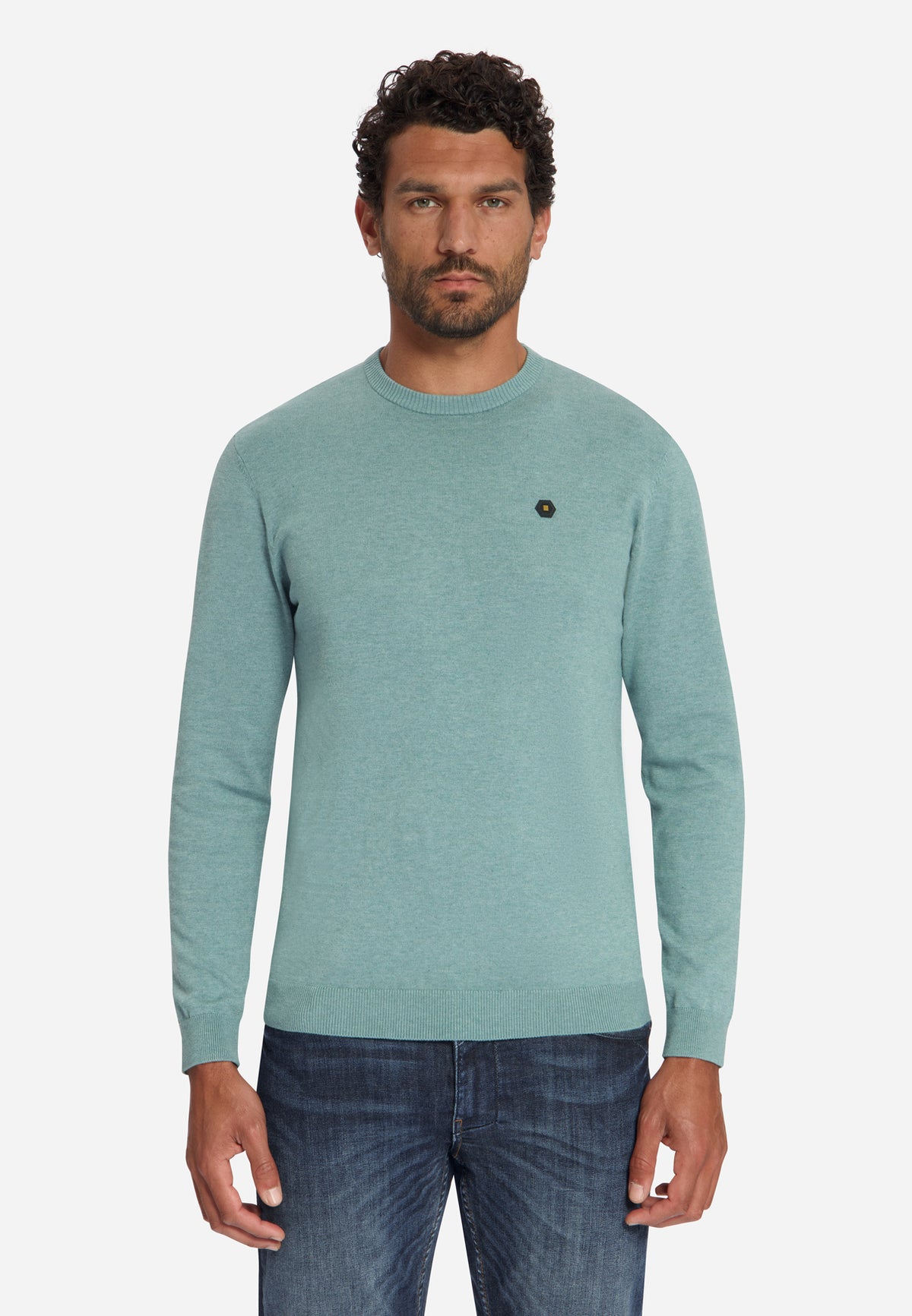 Pull Mélange | Dusty Blue