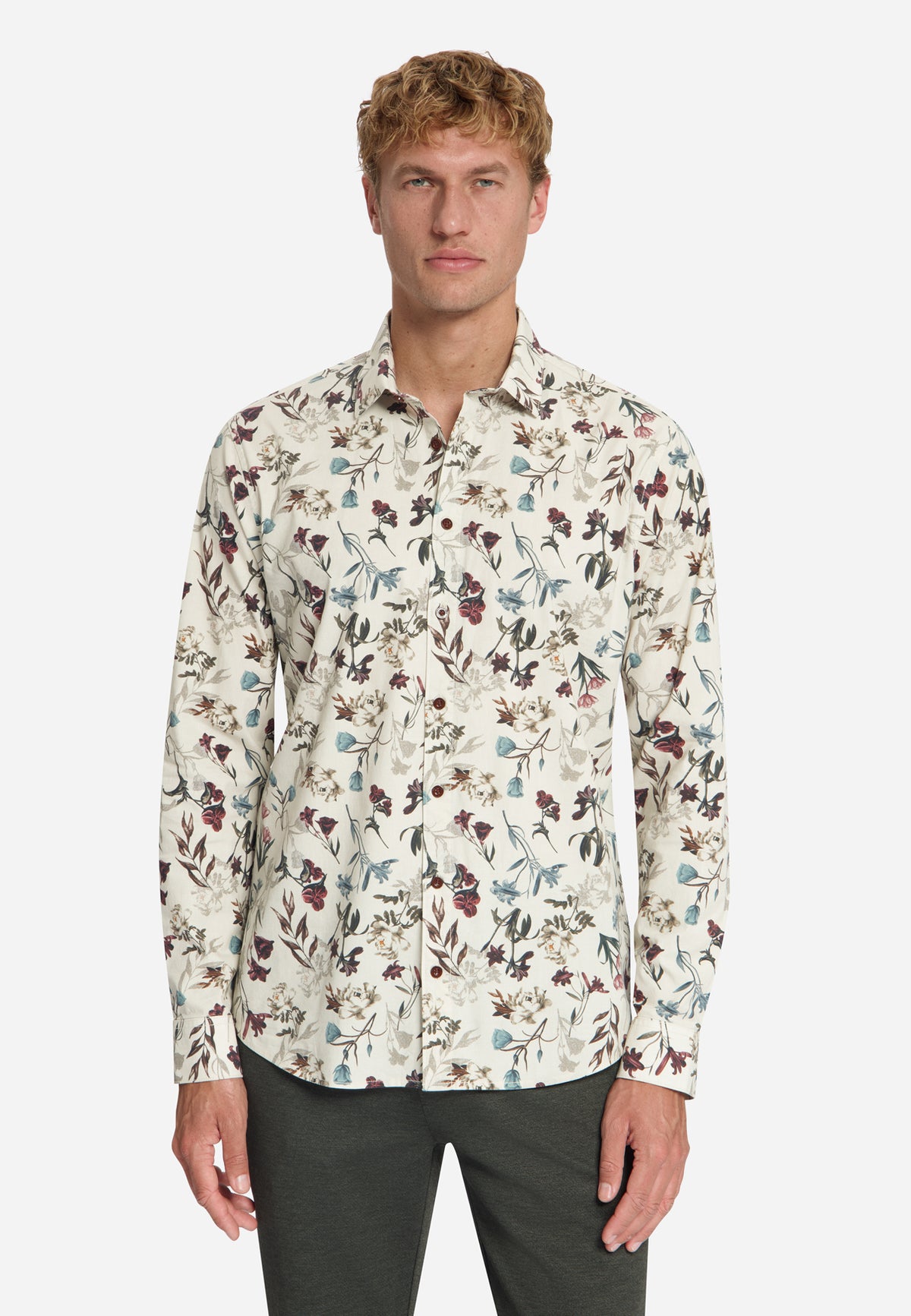 Chemise Stretch Imprimée | Stone