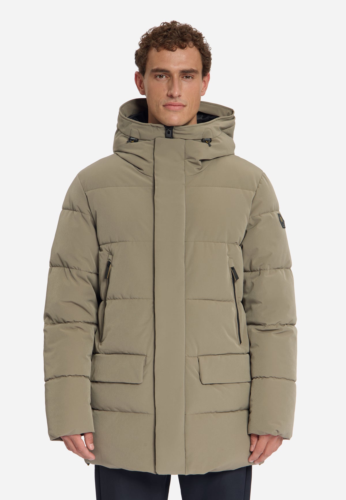 Parka matelassée à capuche | Mud