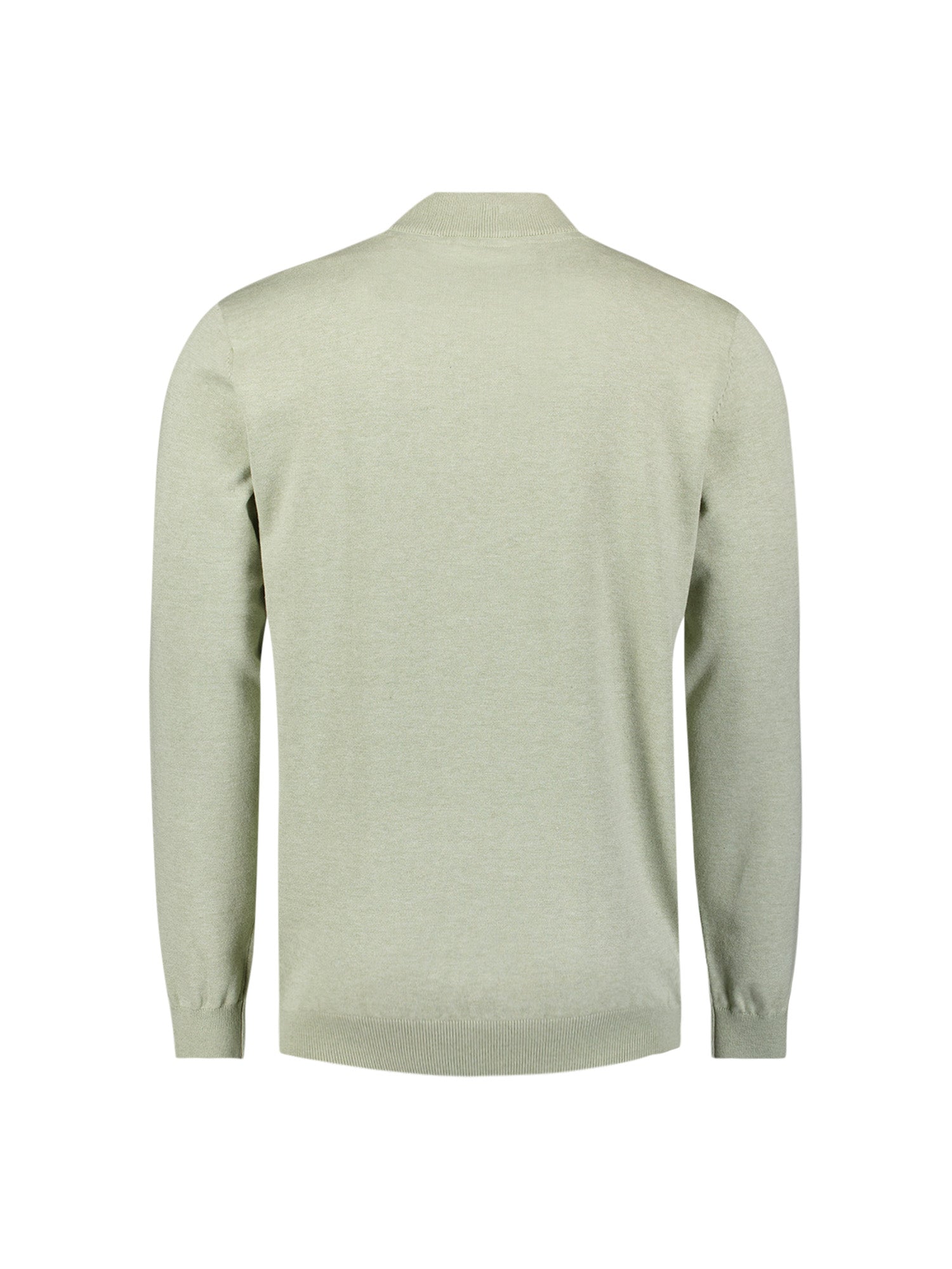 Timeless Basics Half Zip Jumper | Green