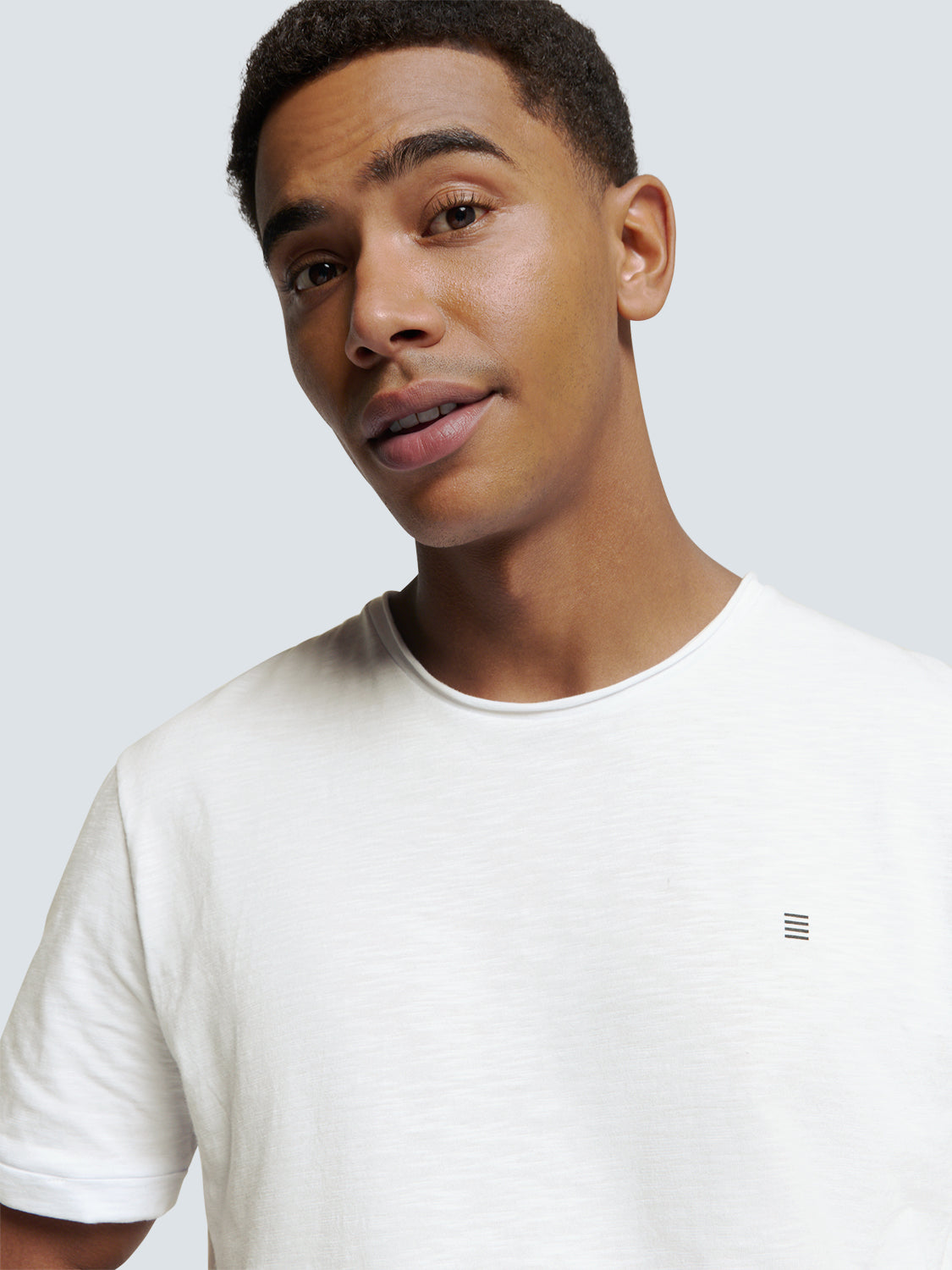 Timeless Basics Round Neck T-Shirt | White