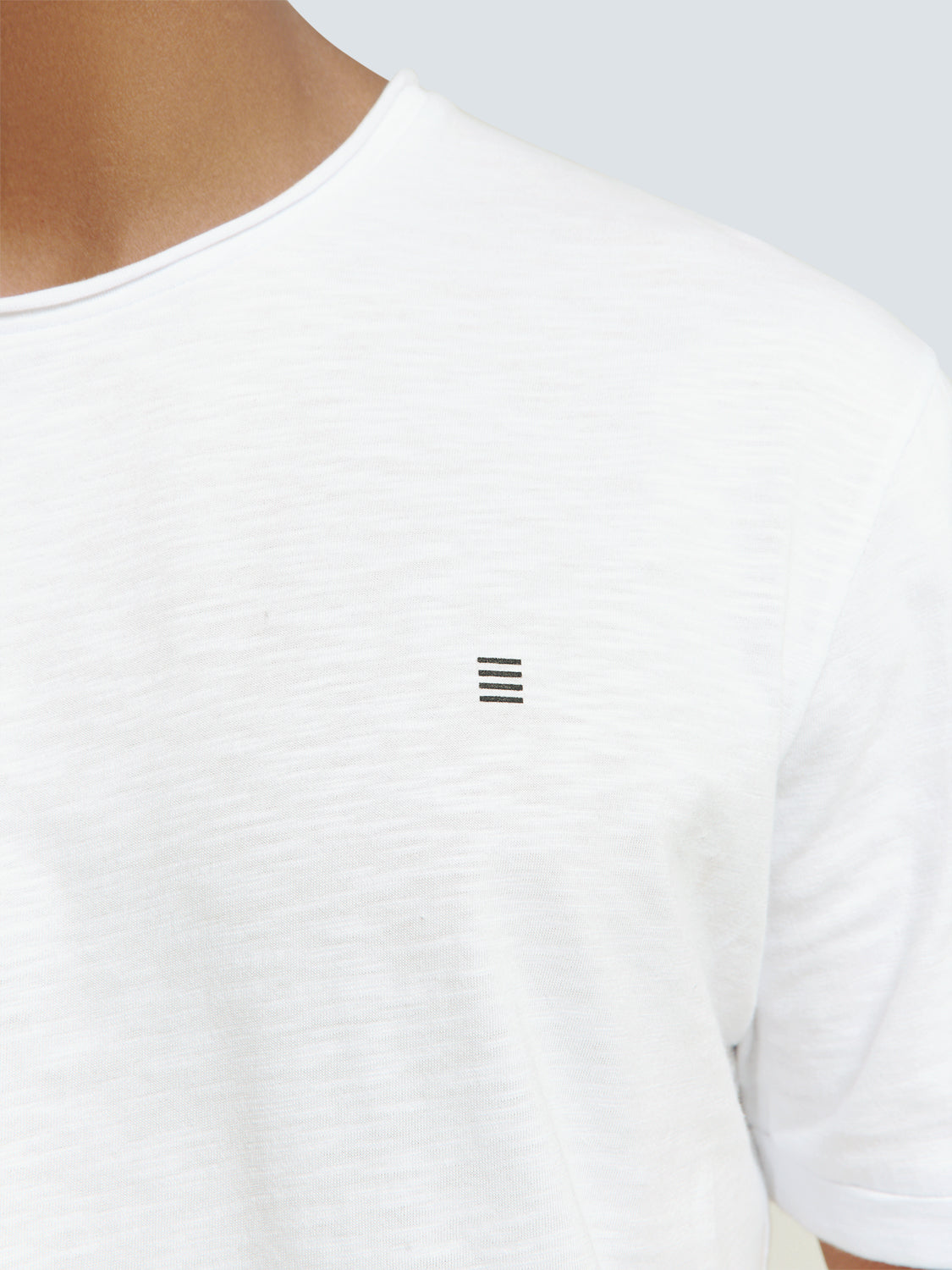Timeless Basics Round Neck T-Shirt | White