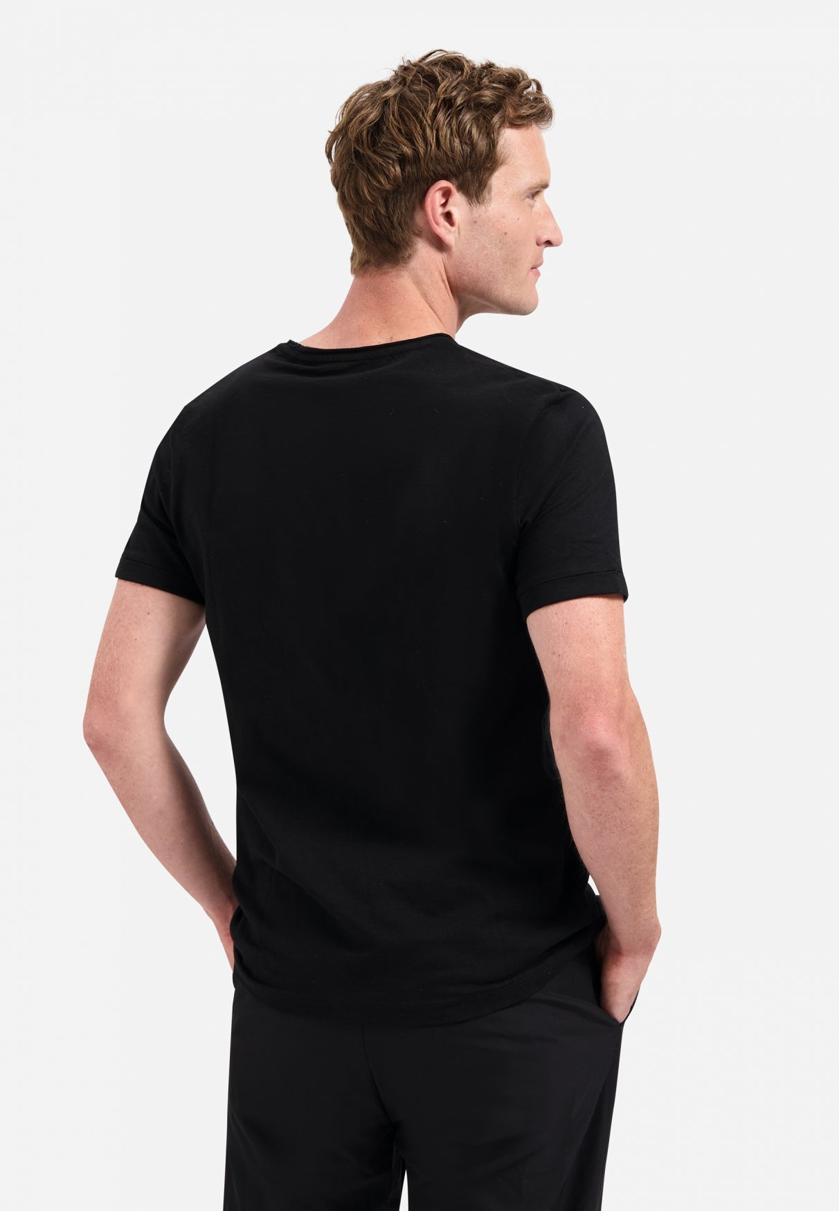 Timeless Basics Round Neck T-Shirt | Black