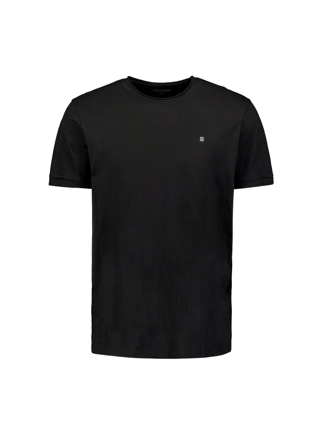 Timeless Basics Round Neck T-Shirt | Black