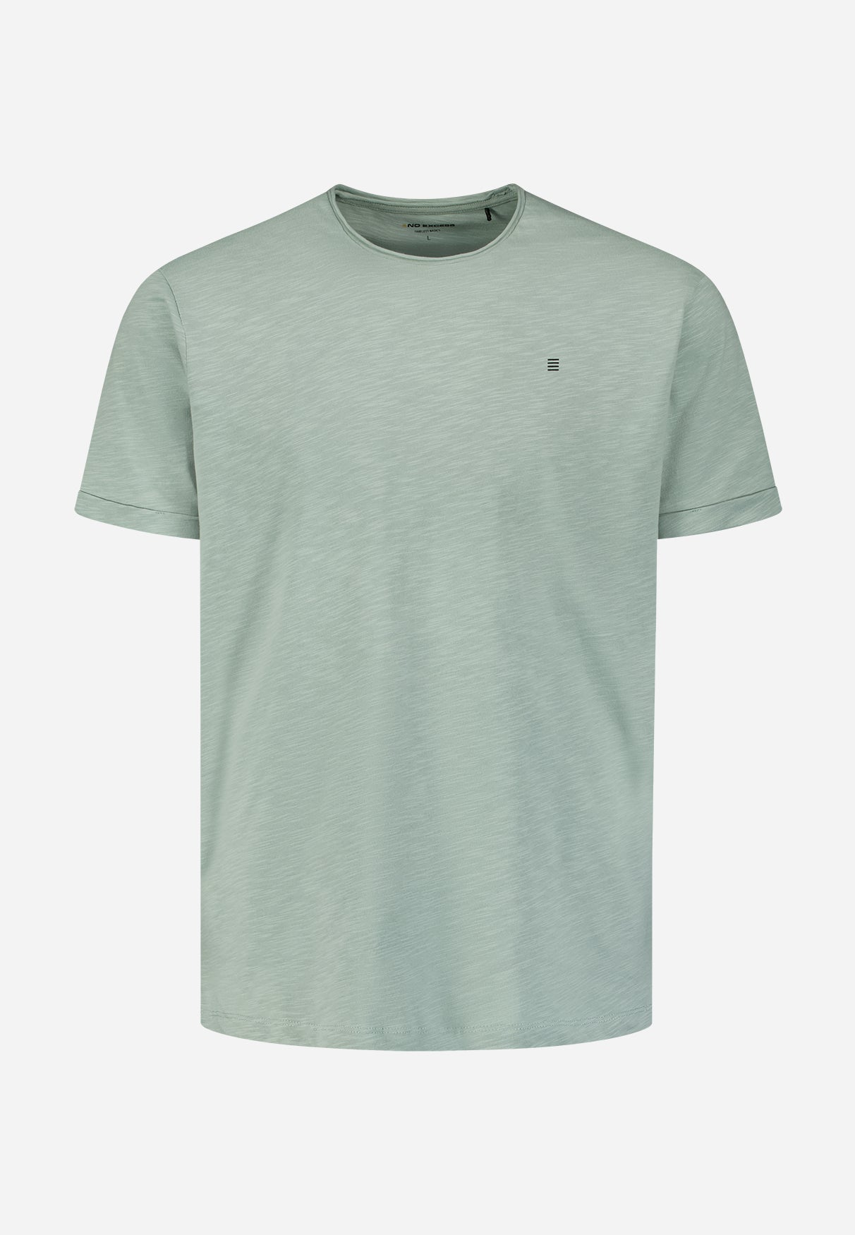 Timeless Basics Round Neck T-Shirt | Smoke