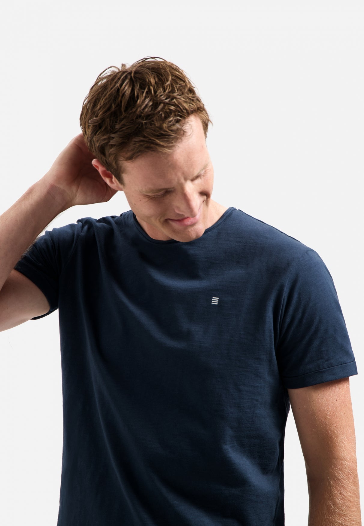 Timeless Basics Round Neck T-Shirt | Night