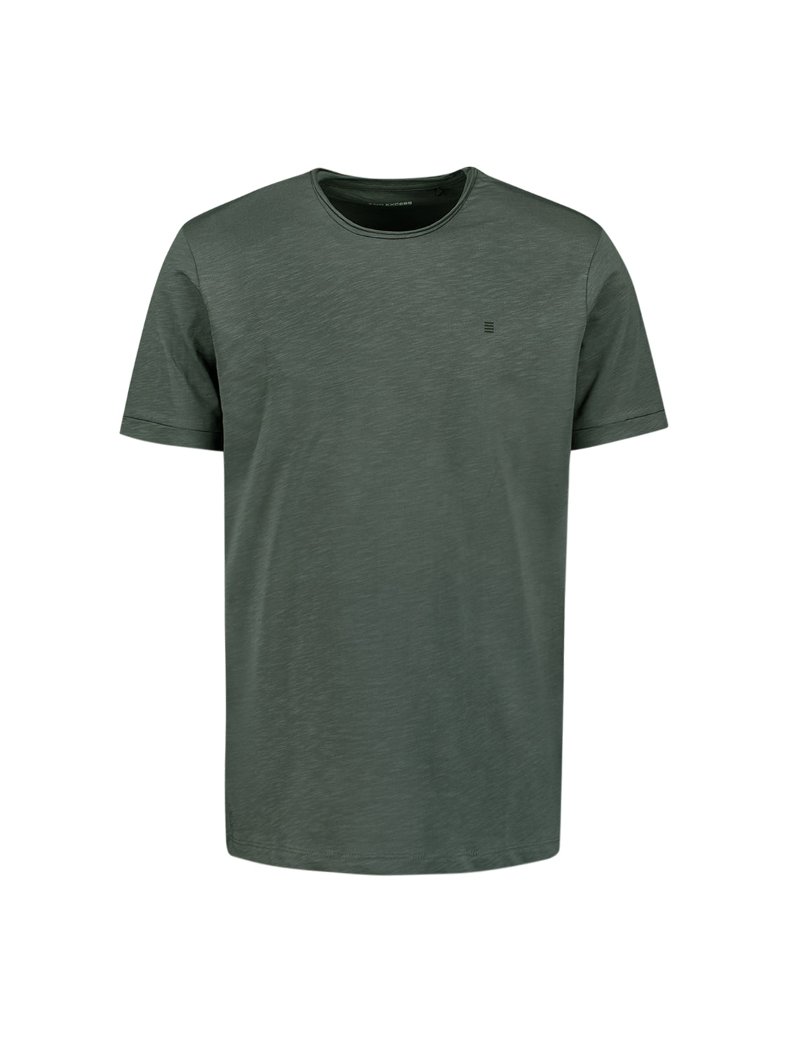 Timeless Basics Round Neck T-Shirt | Dark Steel