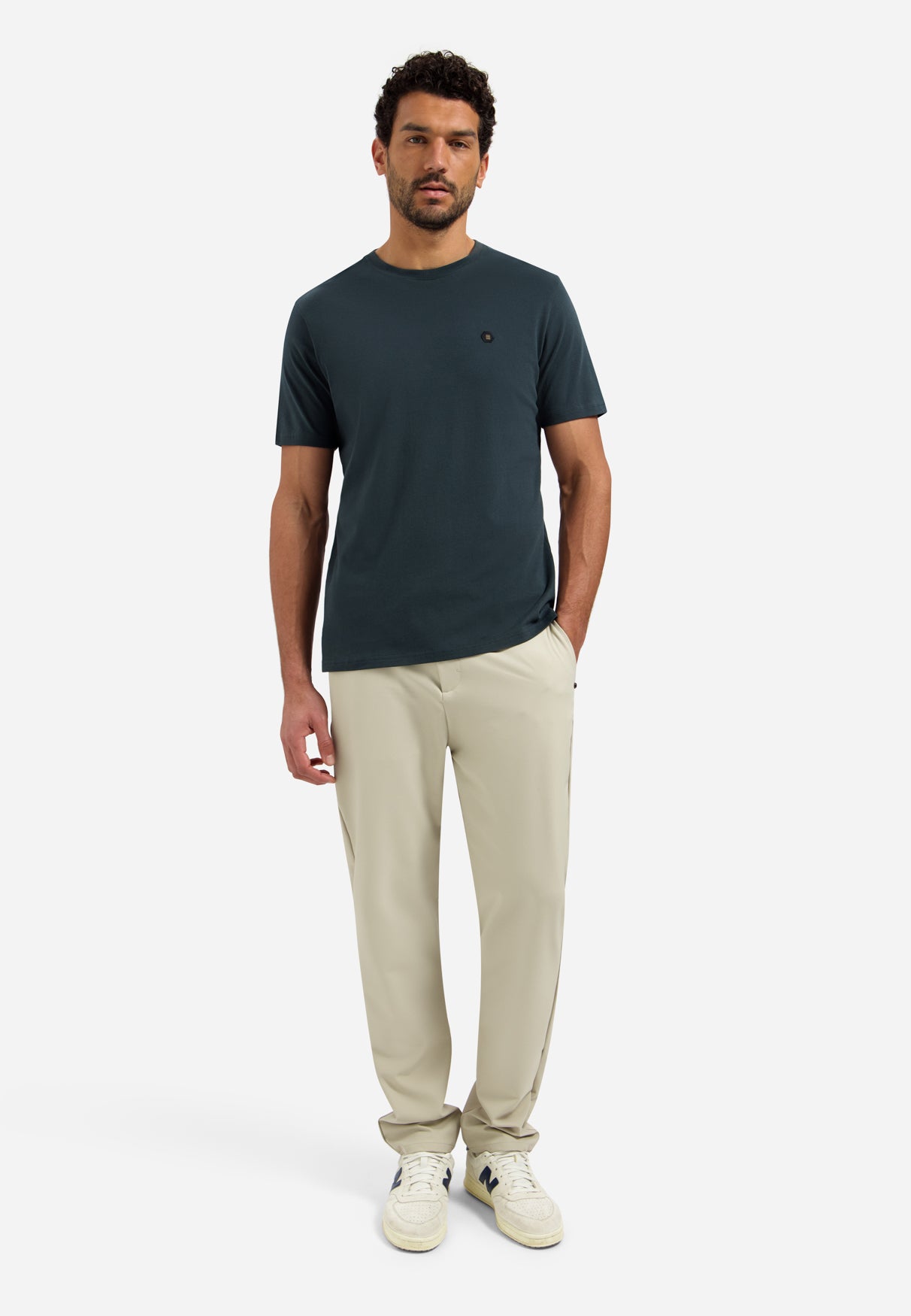 T-shirt doux Timeless Basics | Dark Steel