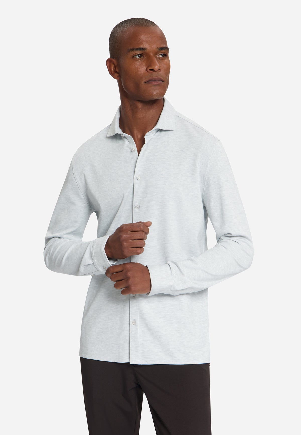 Chemise en jersey Timeless Basics | Chalk