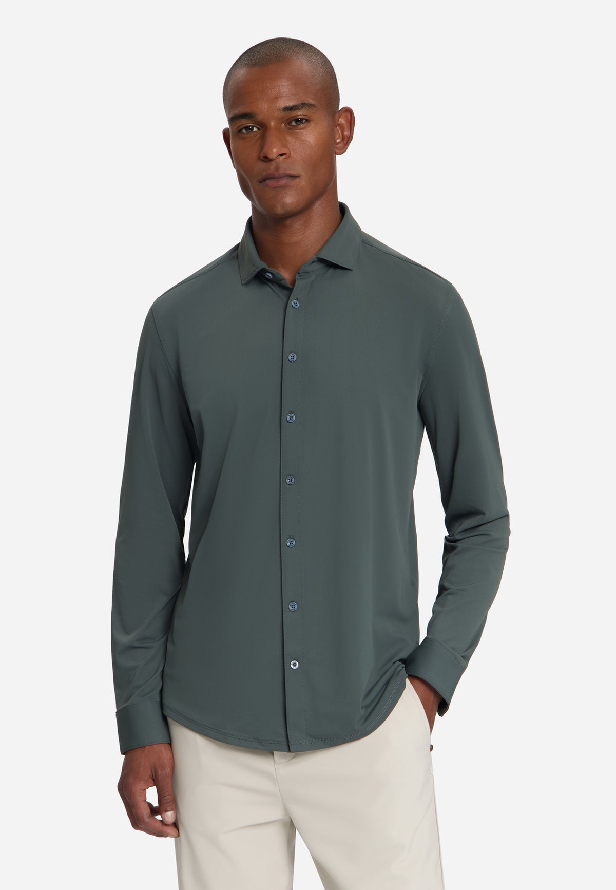 The Sedoc Travel Shirt | Dark Steel