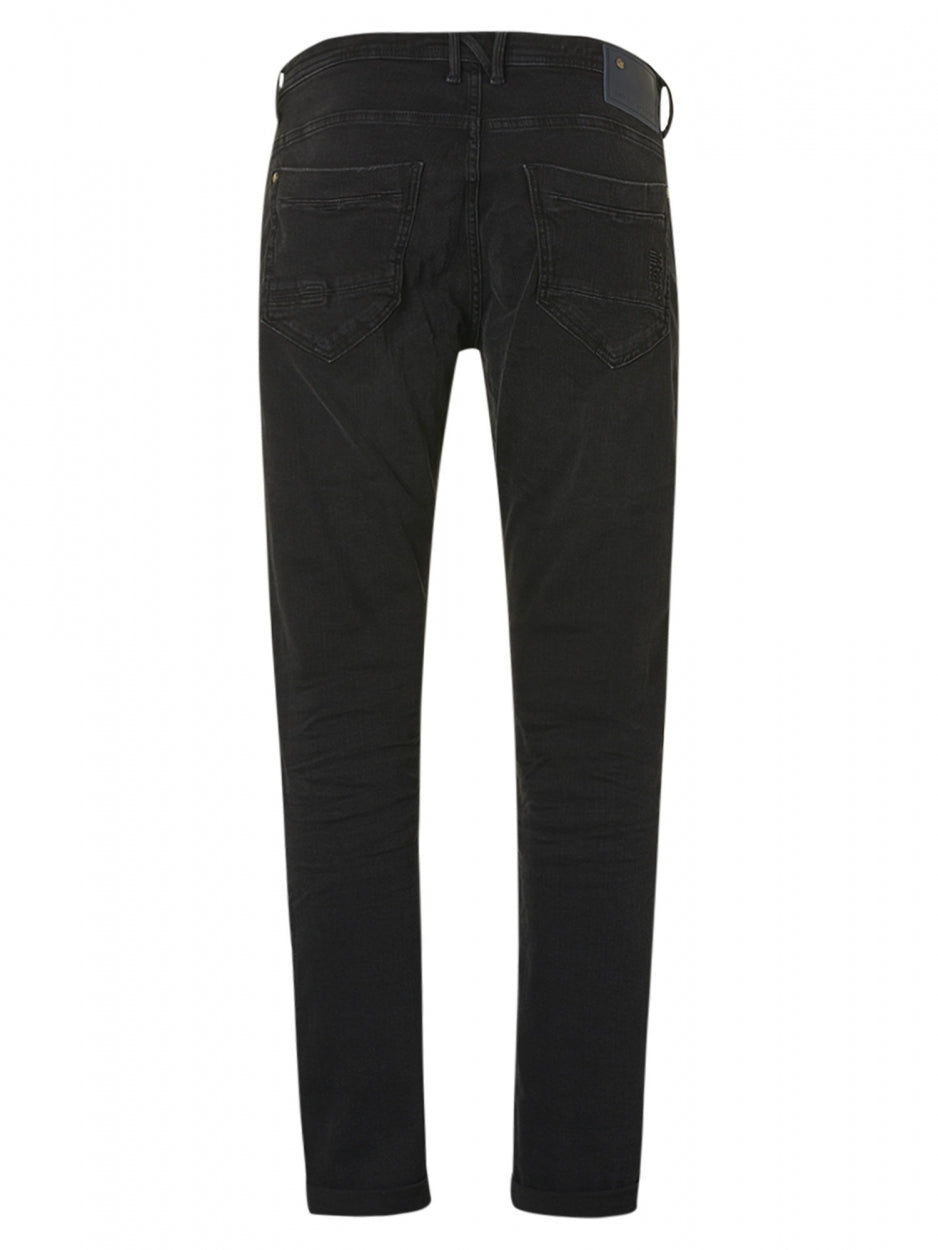Denim, comfort slim 712, black denim stretch | Length 36
