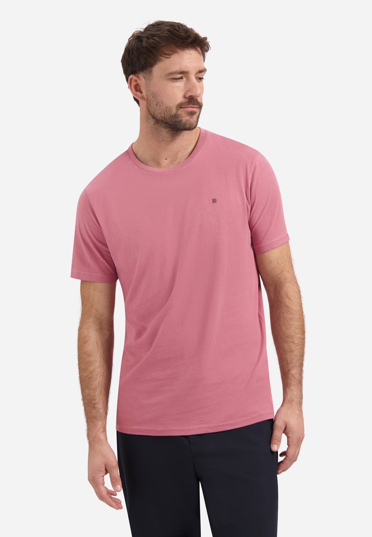 T-shirt col rond | Old Pink