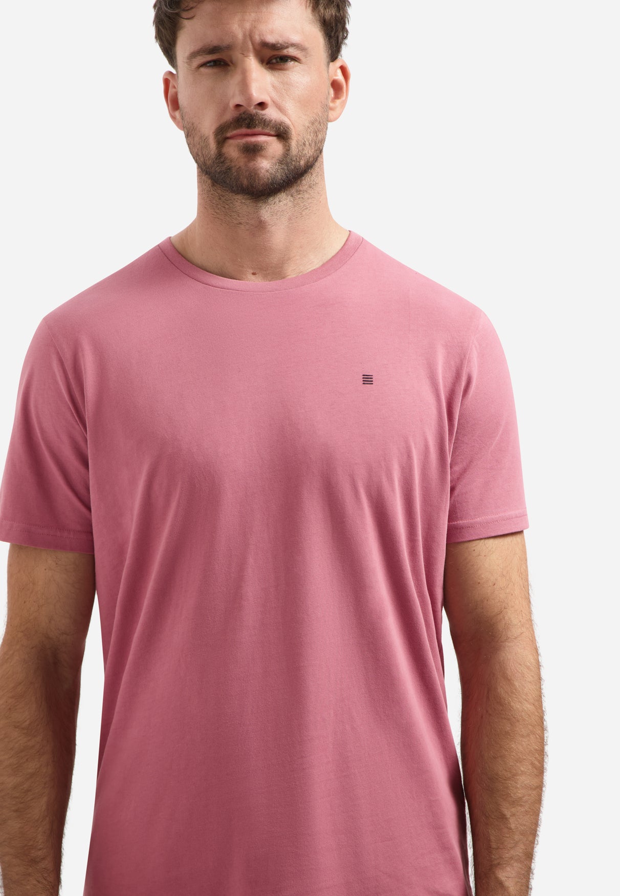 T-shirt col rond | Old Pink