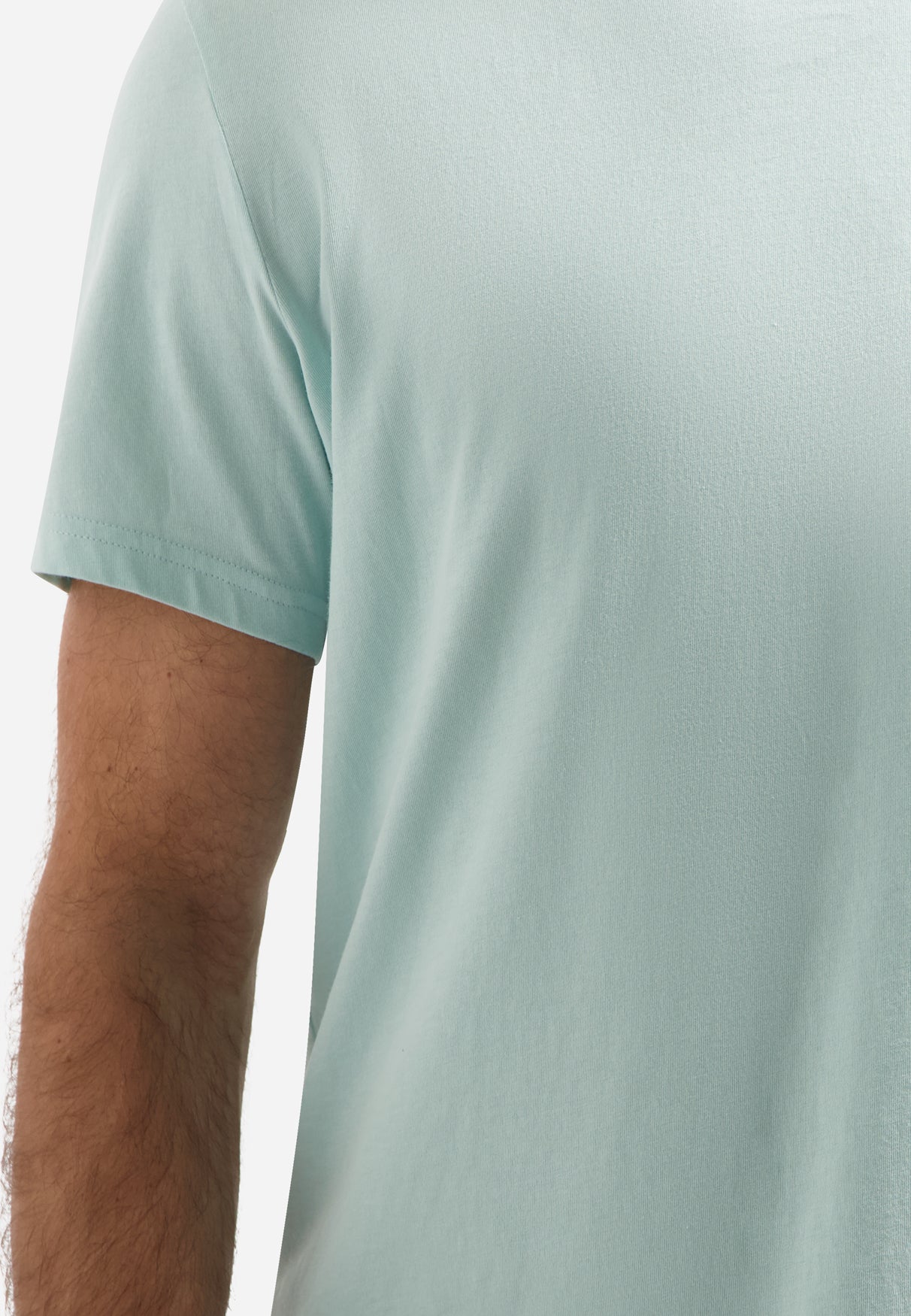 T-shirt col rond | Arctic Blue