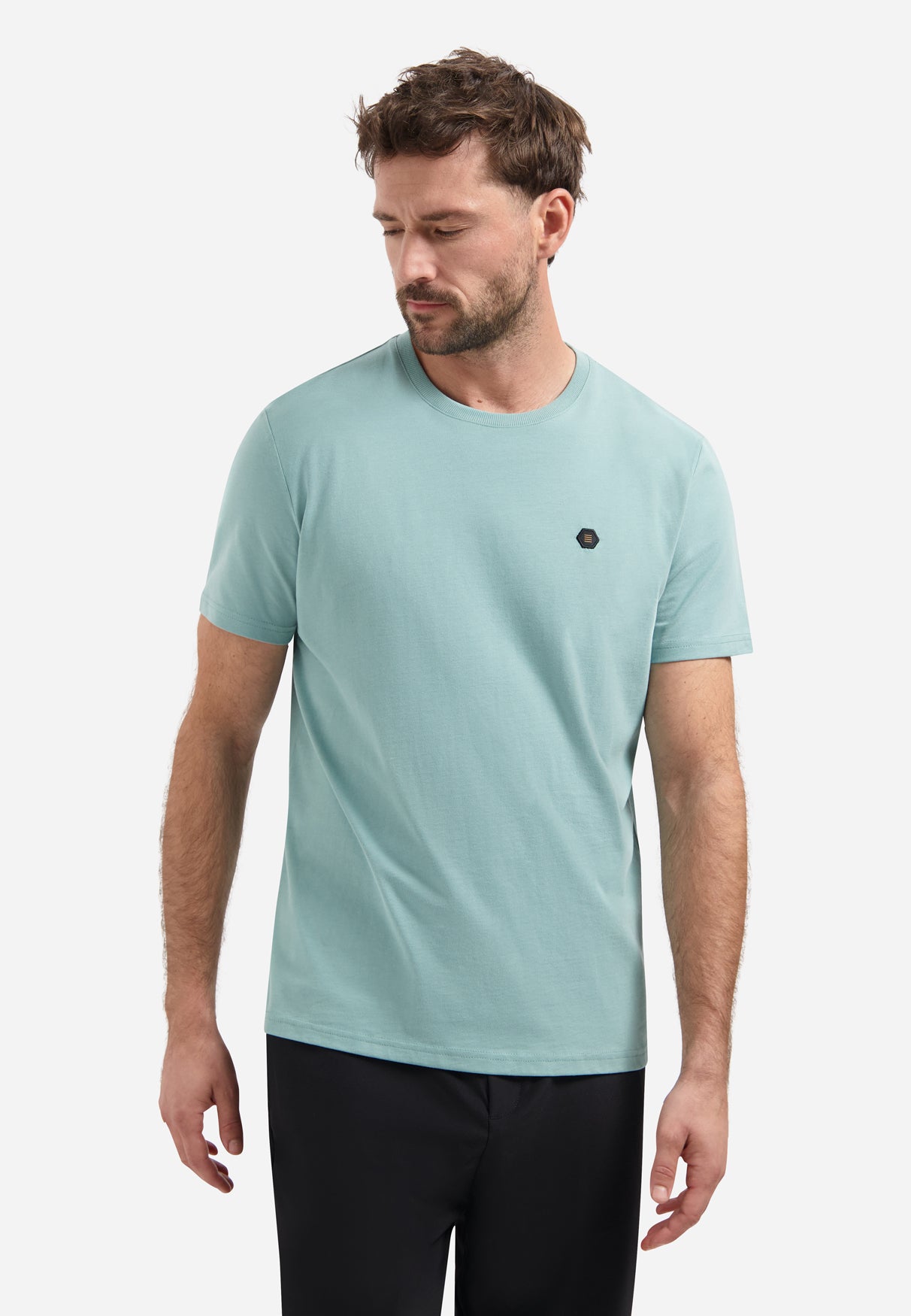 T-shirt à finition douce | Seablue