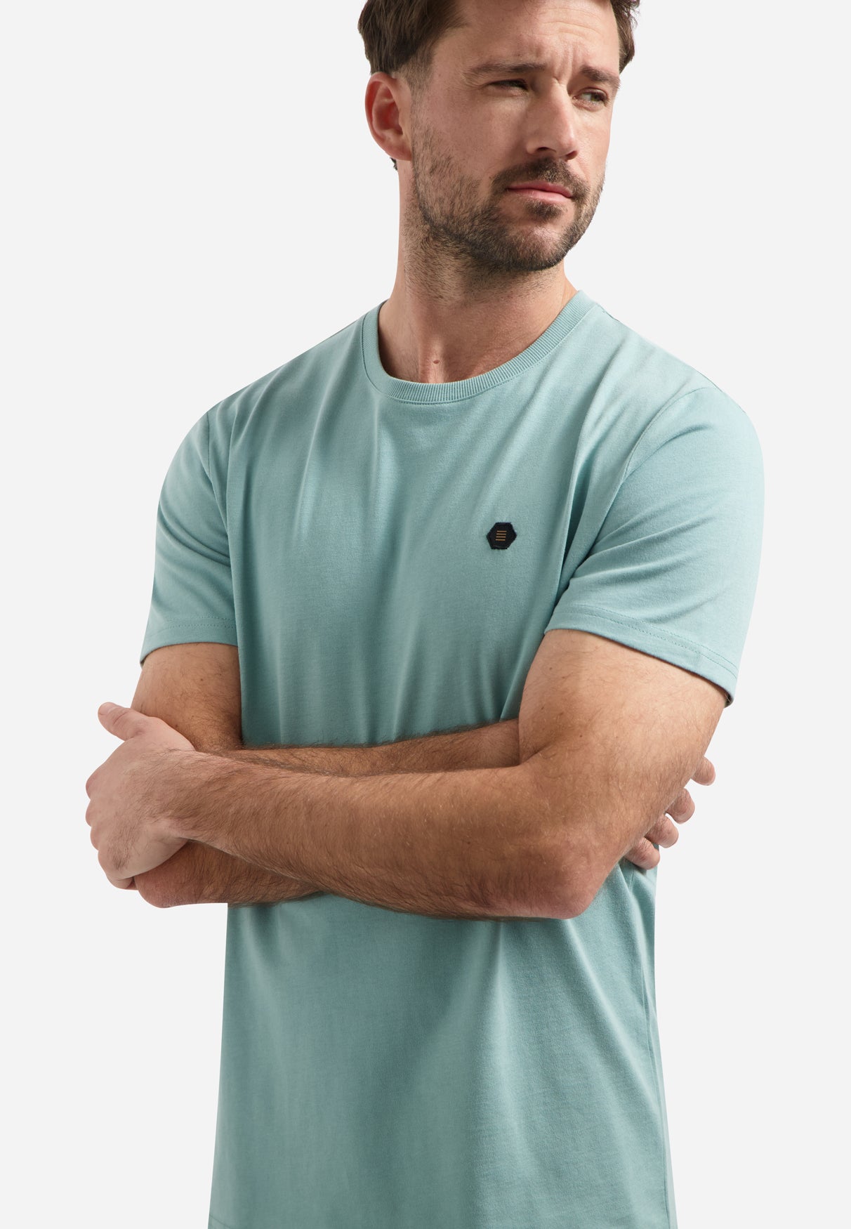 T-shirt à finition douce | Seablue