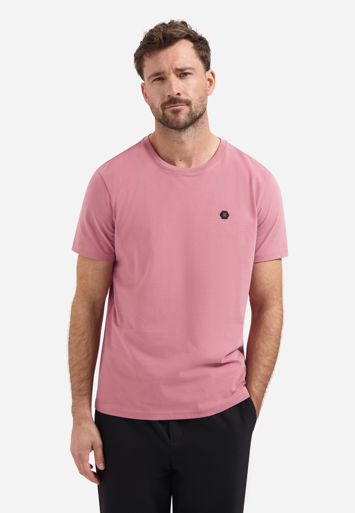 T-shirt à finition douce | Old Pink