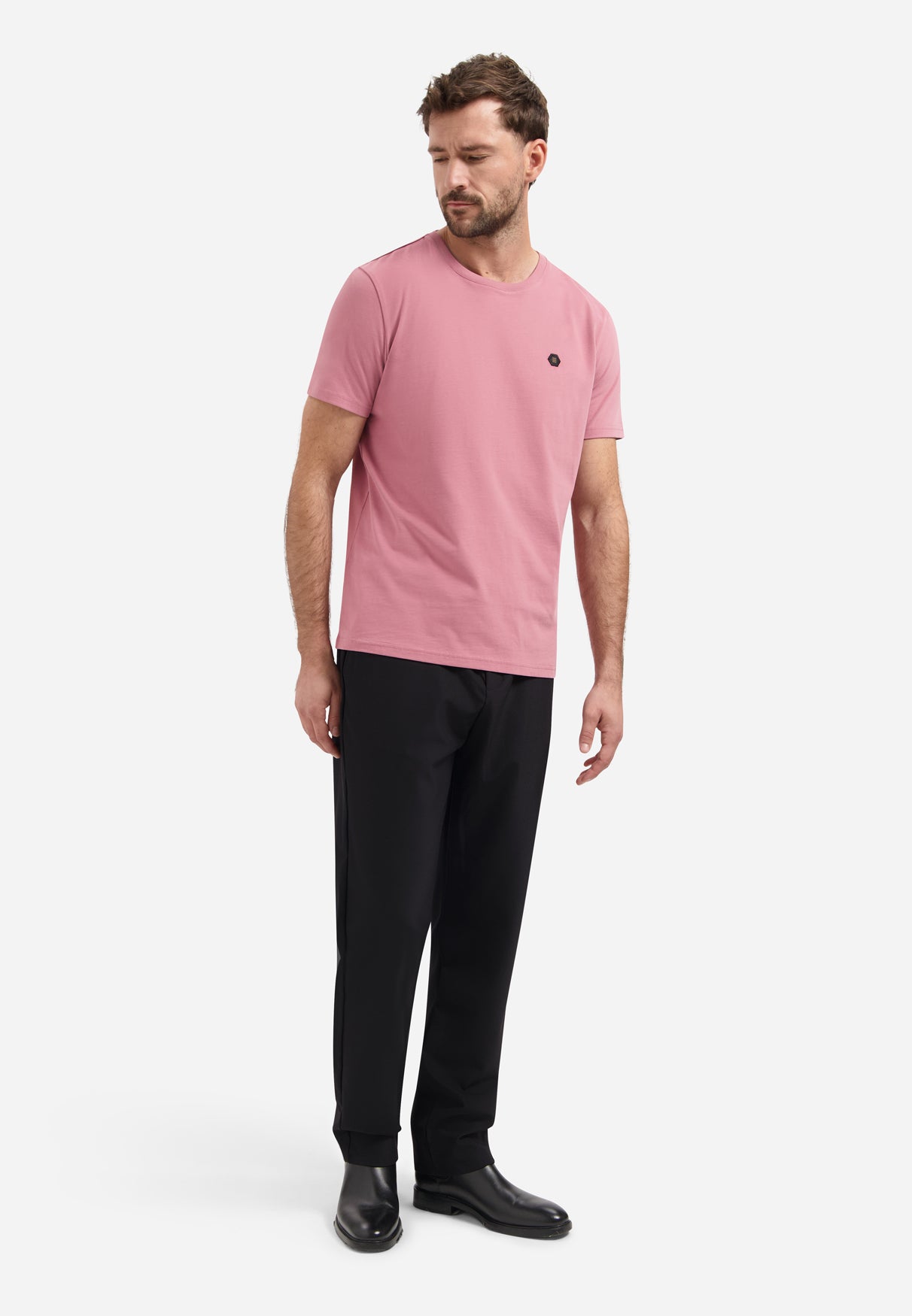 T-shirt à finition douce | Old Pink